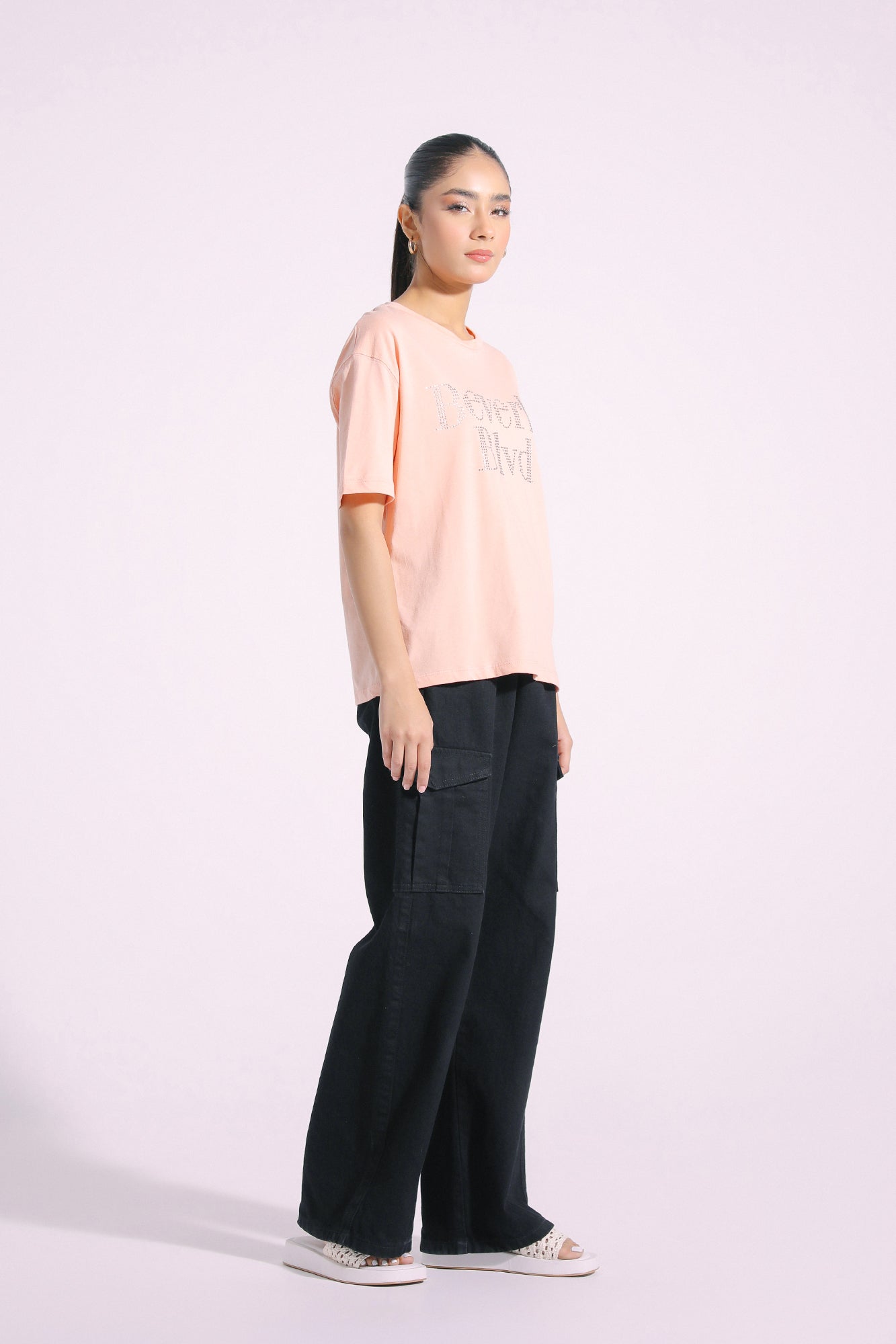 EMBELLISHED T-SHIRT (E0777/108/041)