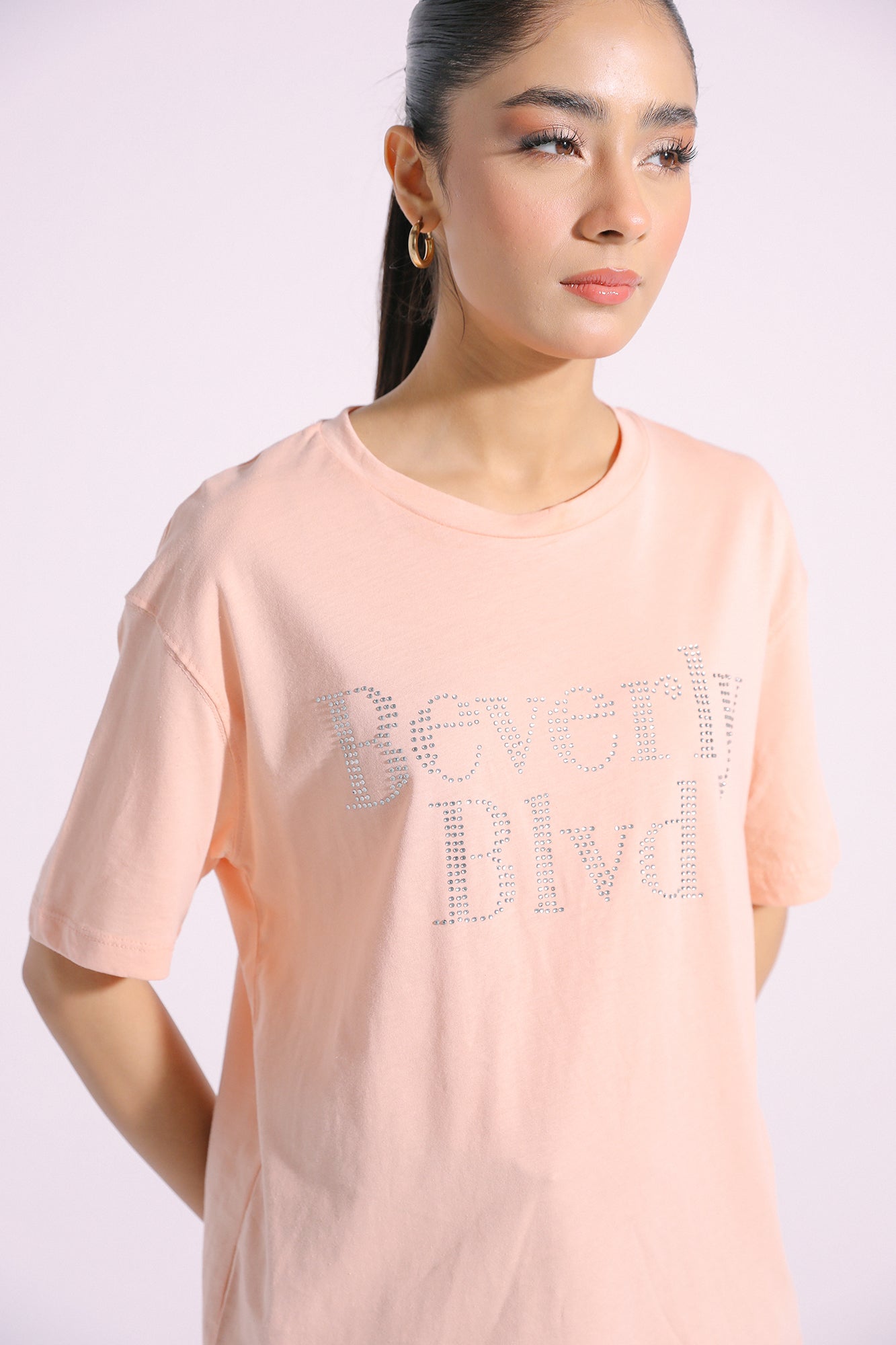 EMBELLISHED T-SHIRT (E0777/108/041)