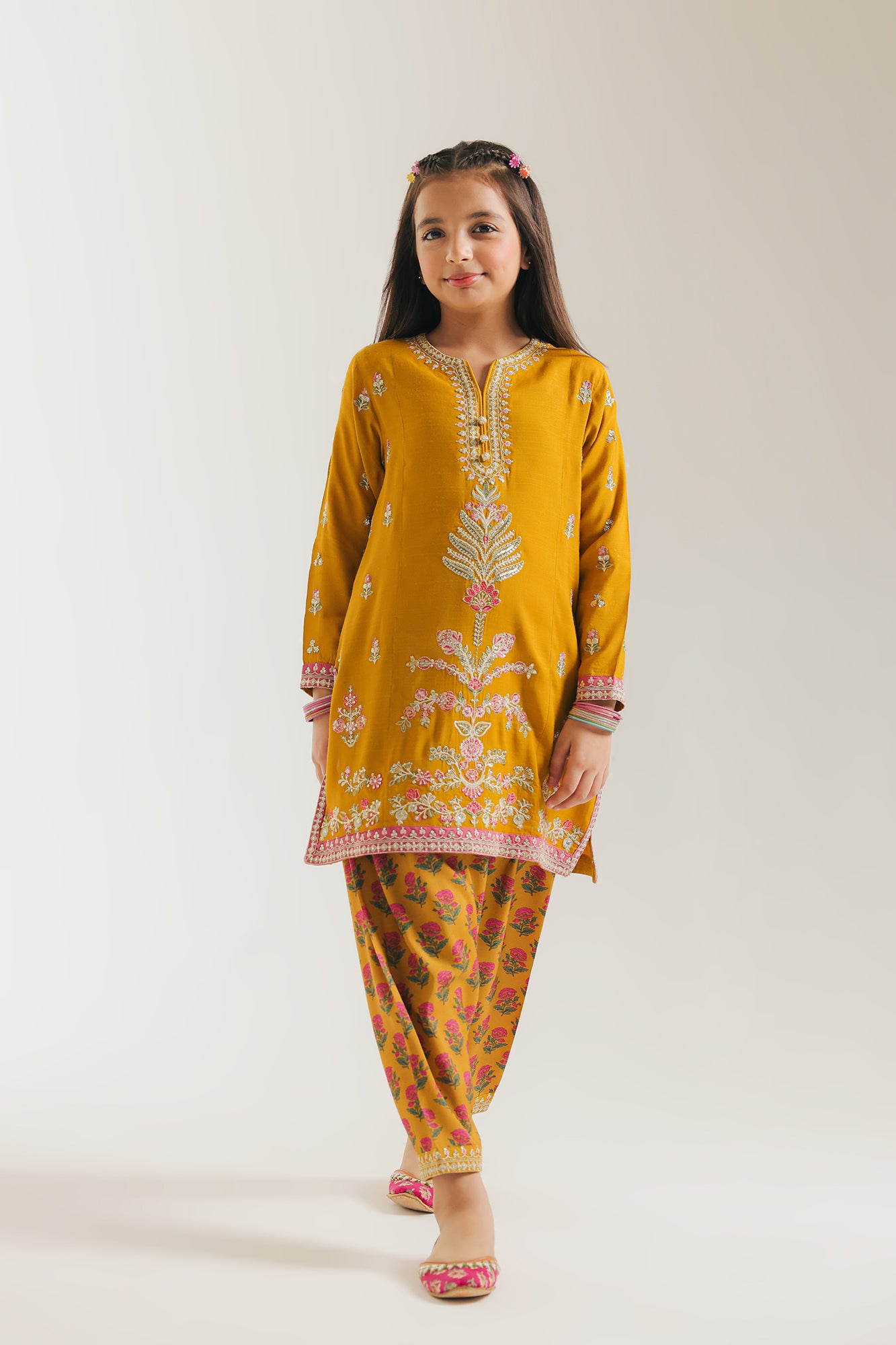 EMBROIDERED SUIT (E0803/404/219 E0803/304/219)