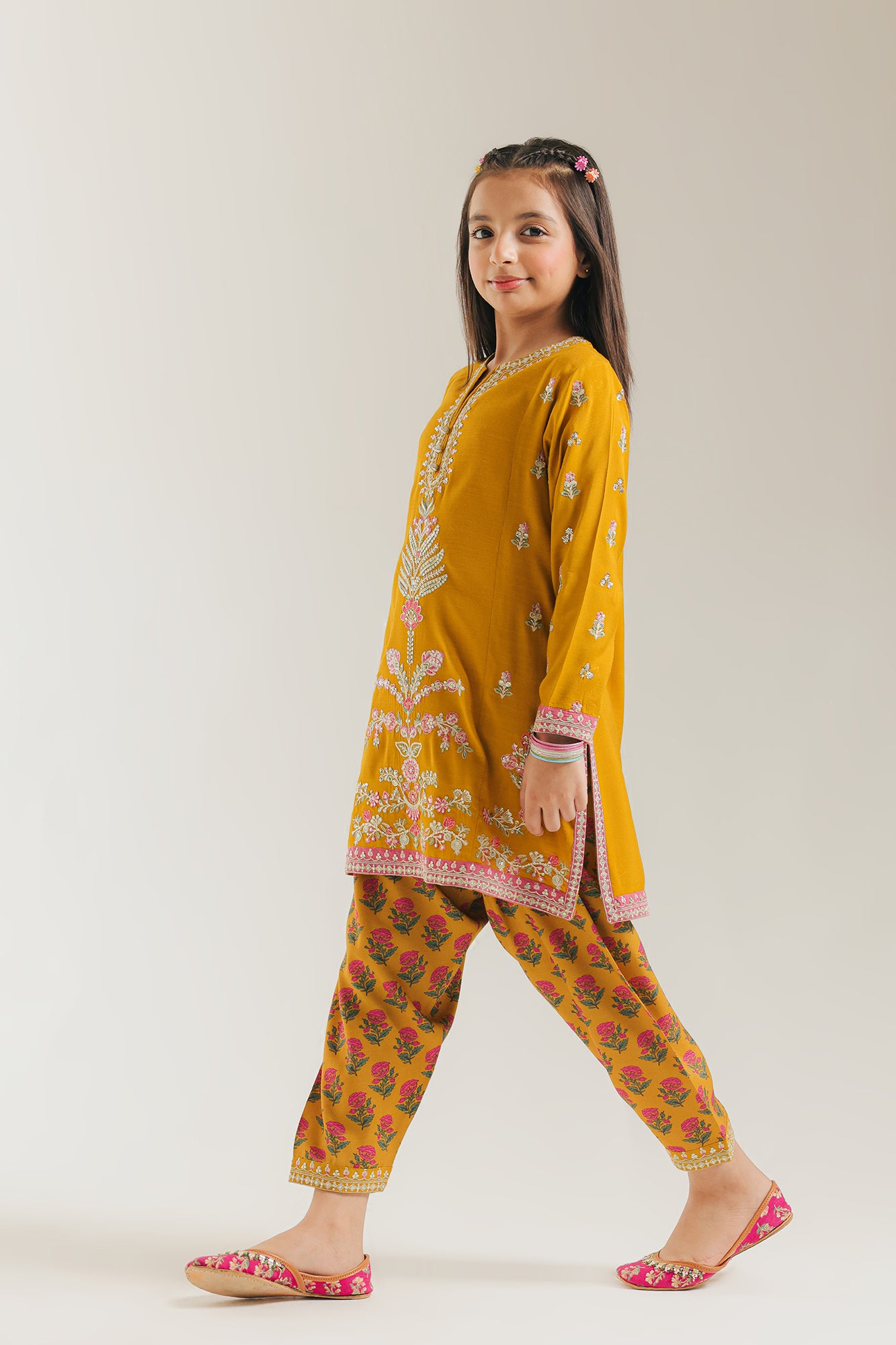 EMBROIDERED SUIT (E0803/404/219 E0803/304/219)