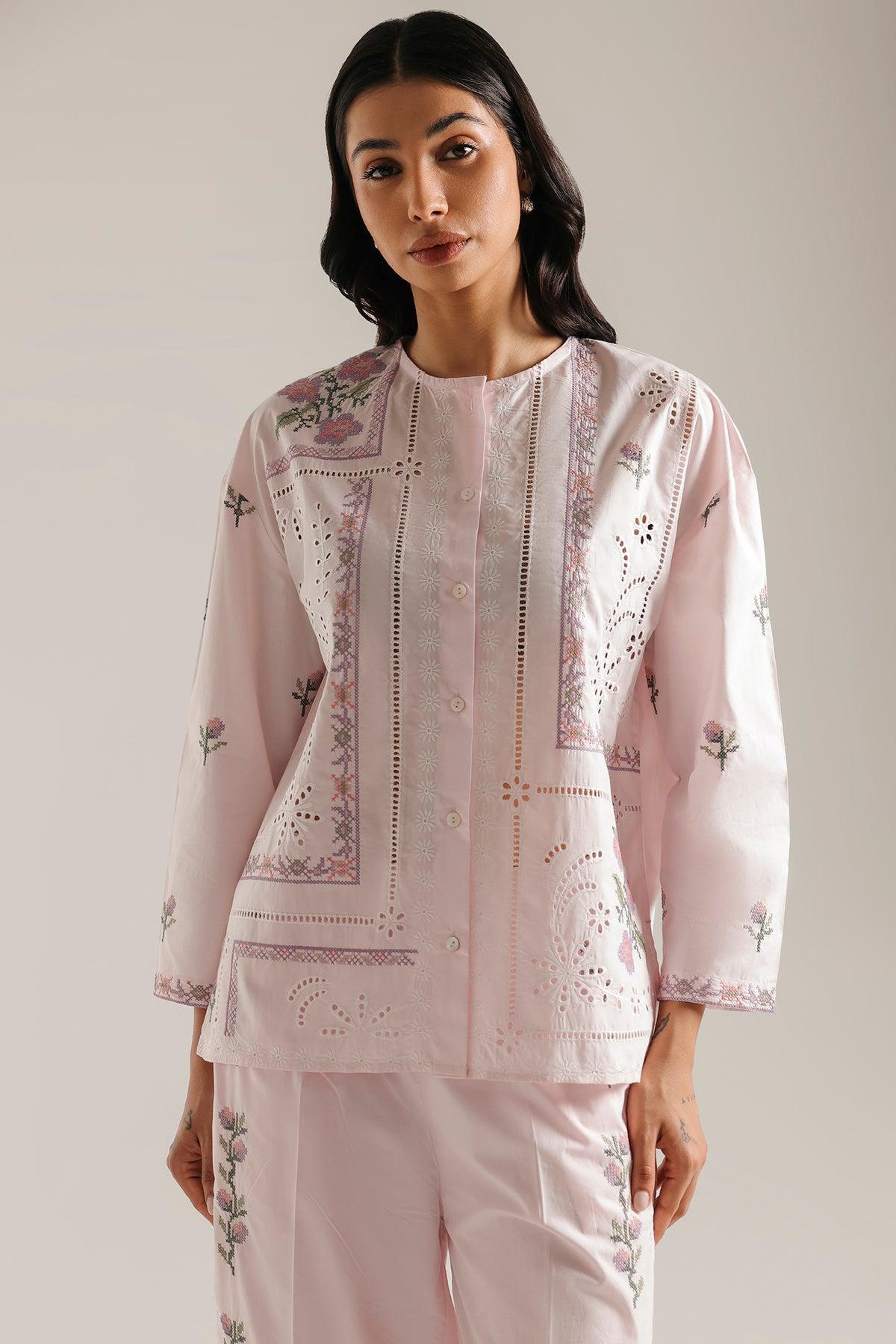 EMBROIDERED SUIT (E0809-106-316)