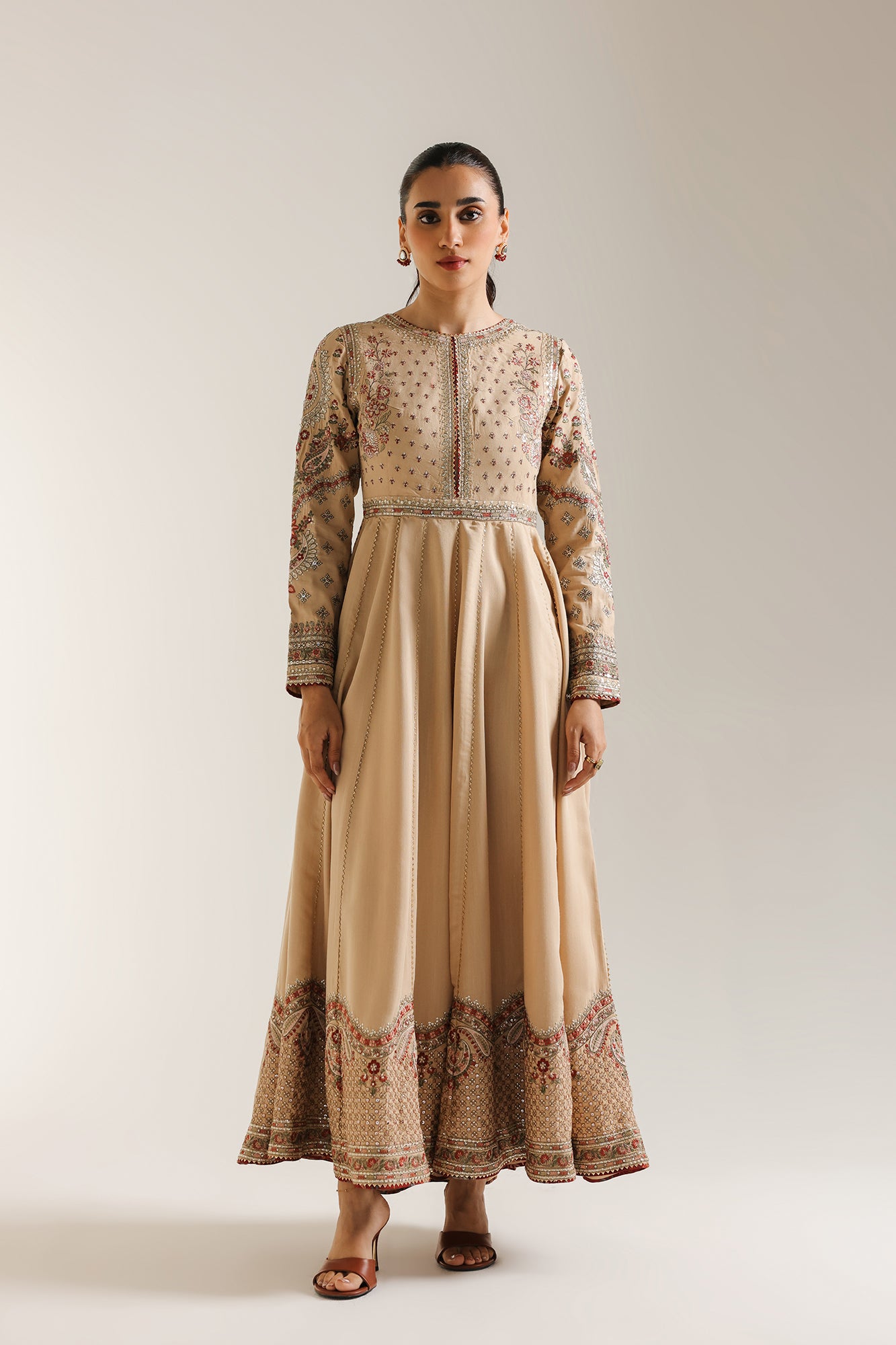 EMBROIDERED PISHWAS (E0811/104/007)