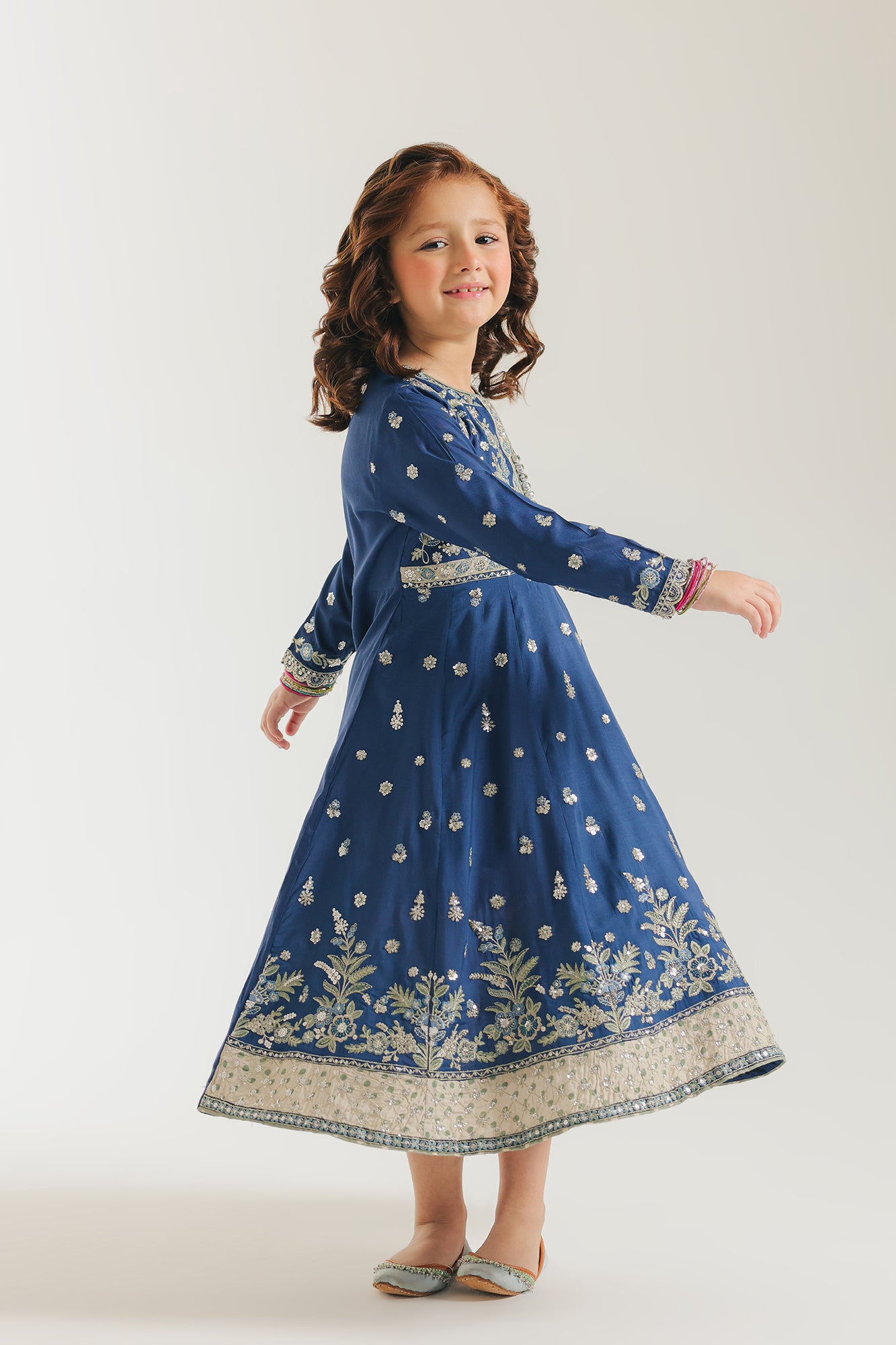 EMBROIDERED FROCK (E0812/404/603 E0812/304/603)