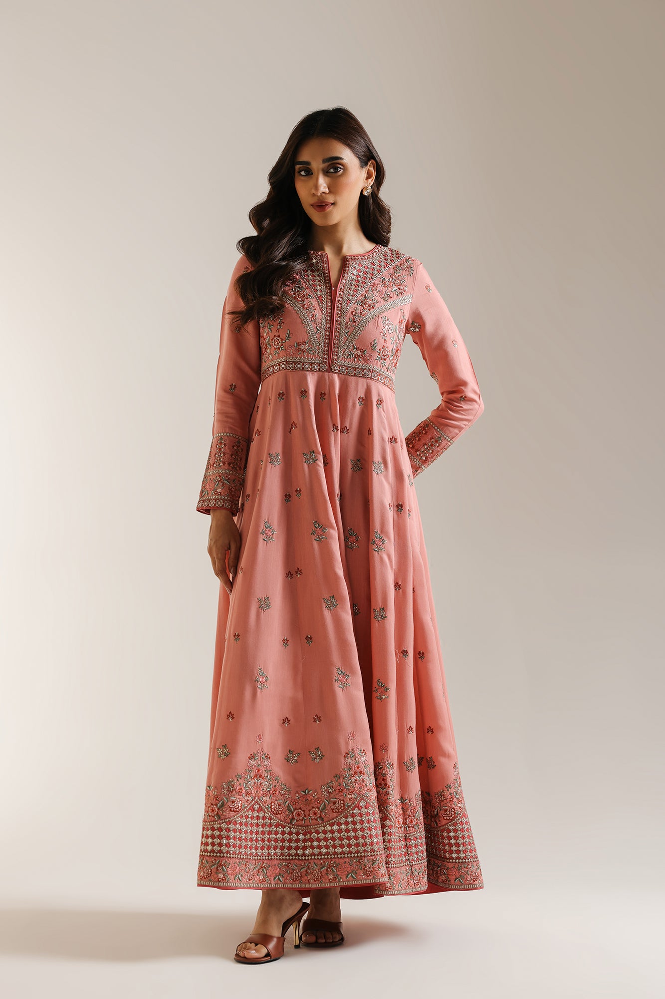 EMBROIDERED PISHWAS (E0824/104/314)