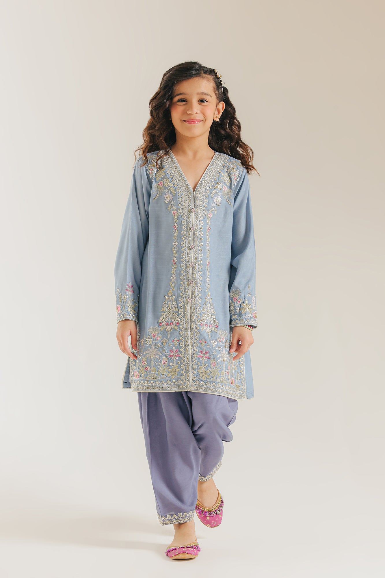 EMBROIDERED SUIT (E0834/404/632 E0834/304/632)