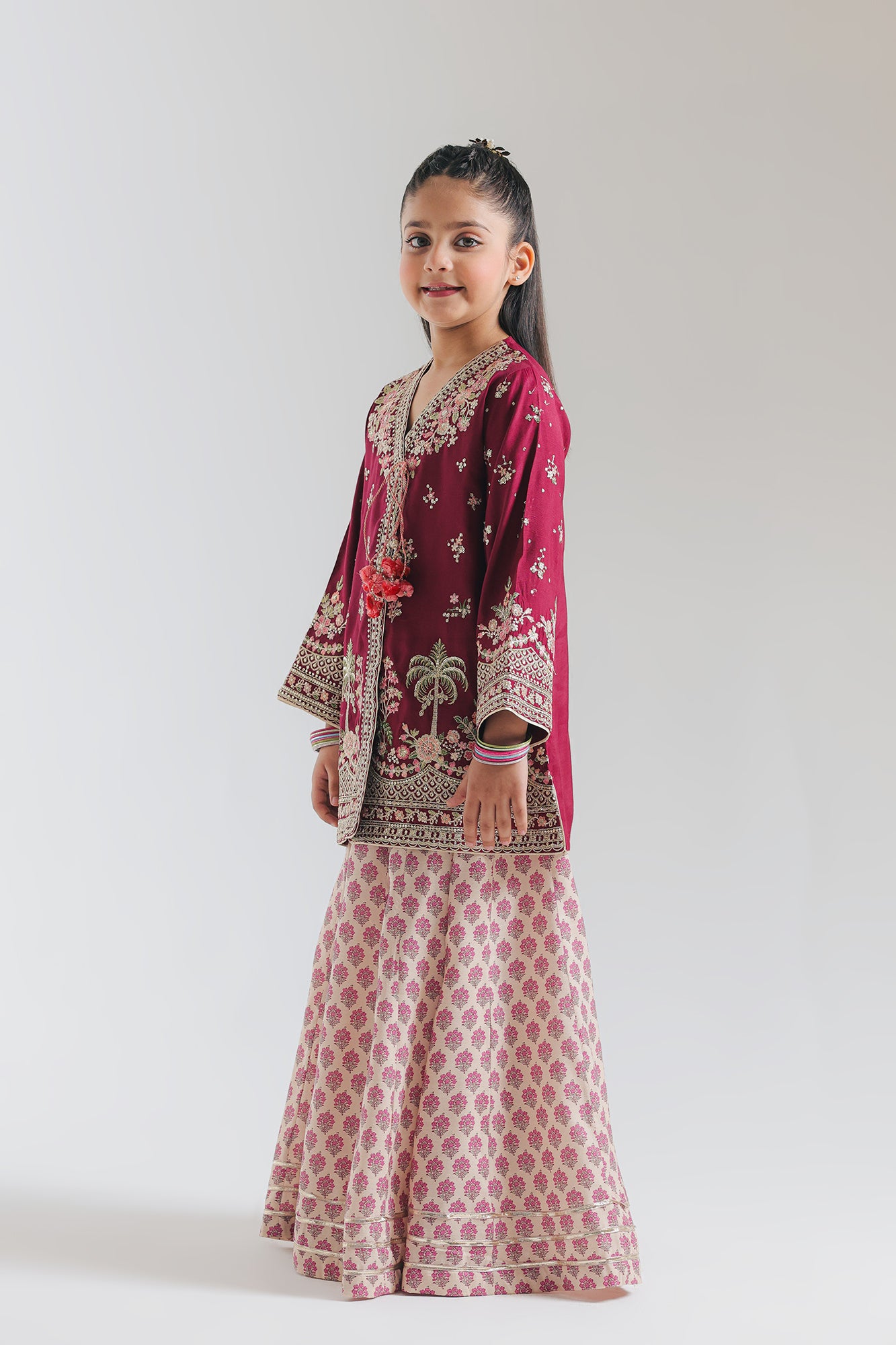 EMBROIDERED SUIT (E0839/404/404 E0839/304/404)