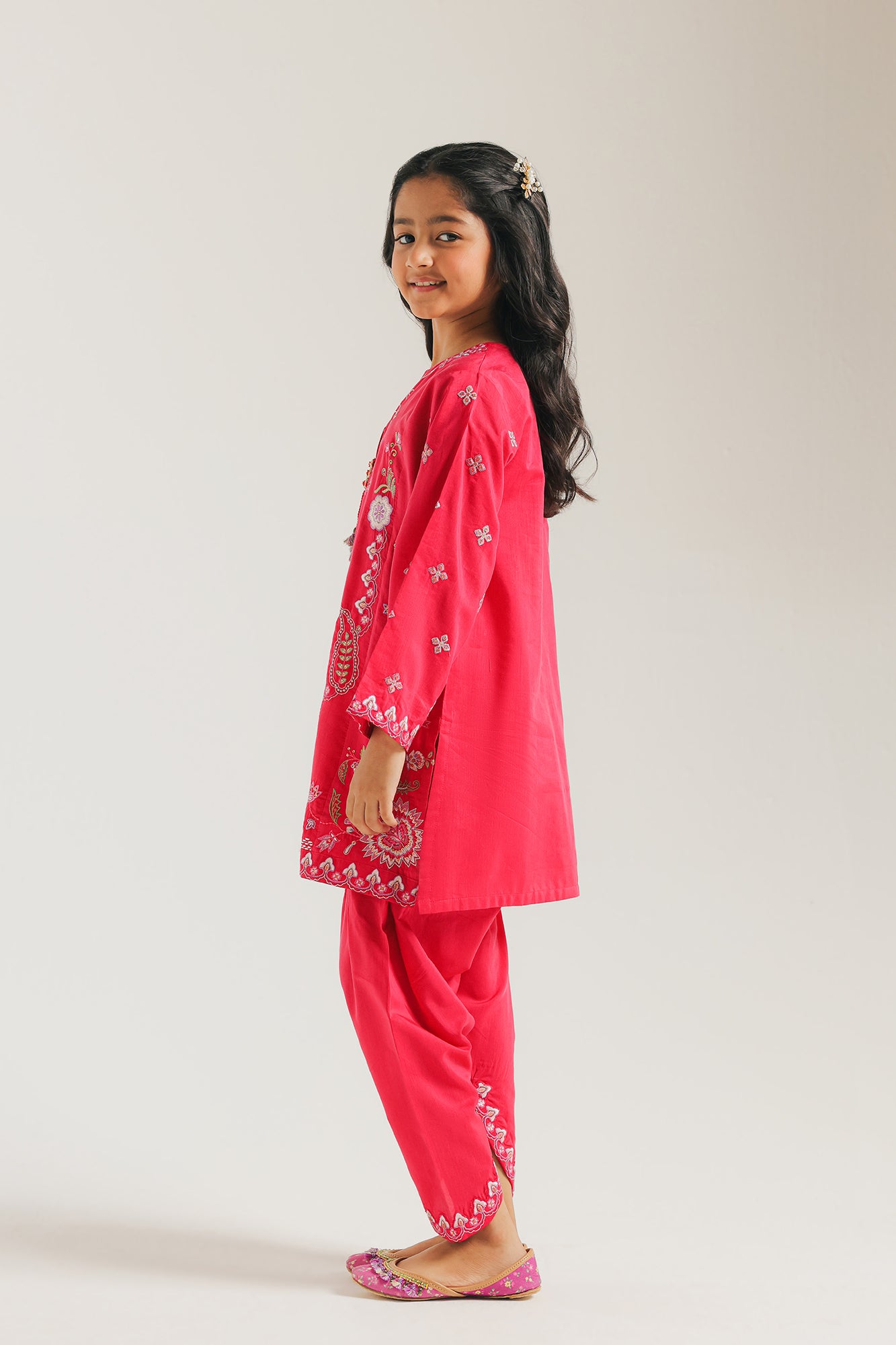 EMBROIDERED SUIT (E0859/404/308 E0859/304/308)