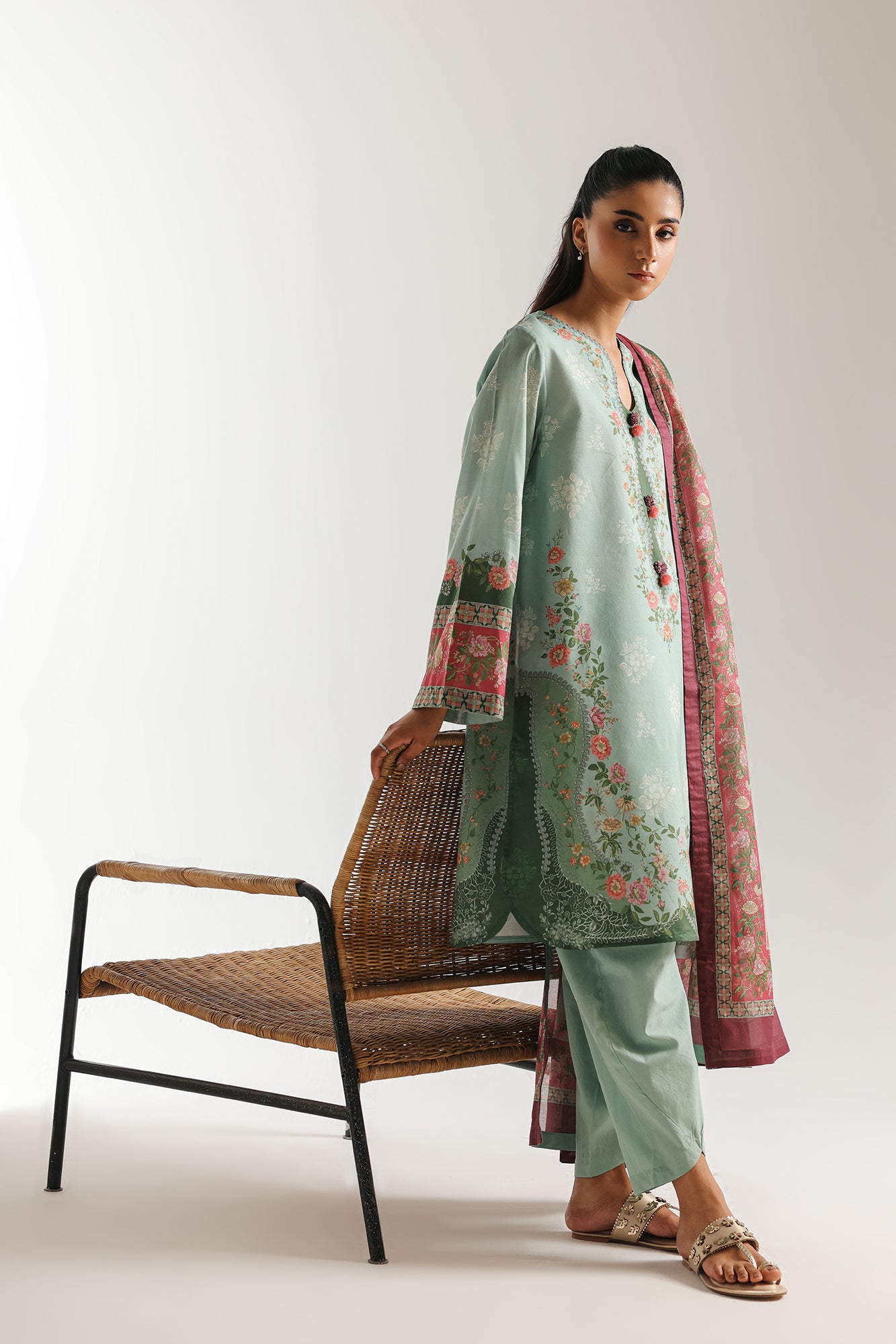 PRINTED SUIT (E0864/202/613)