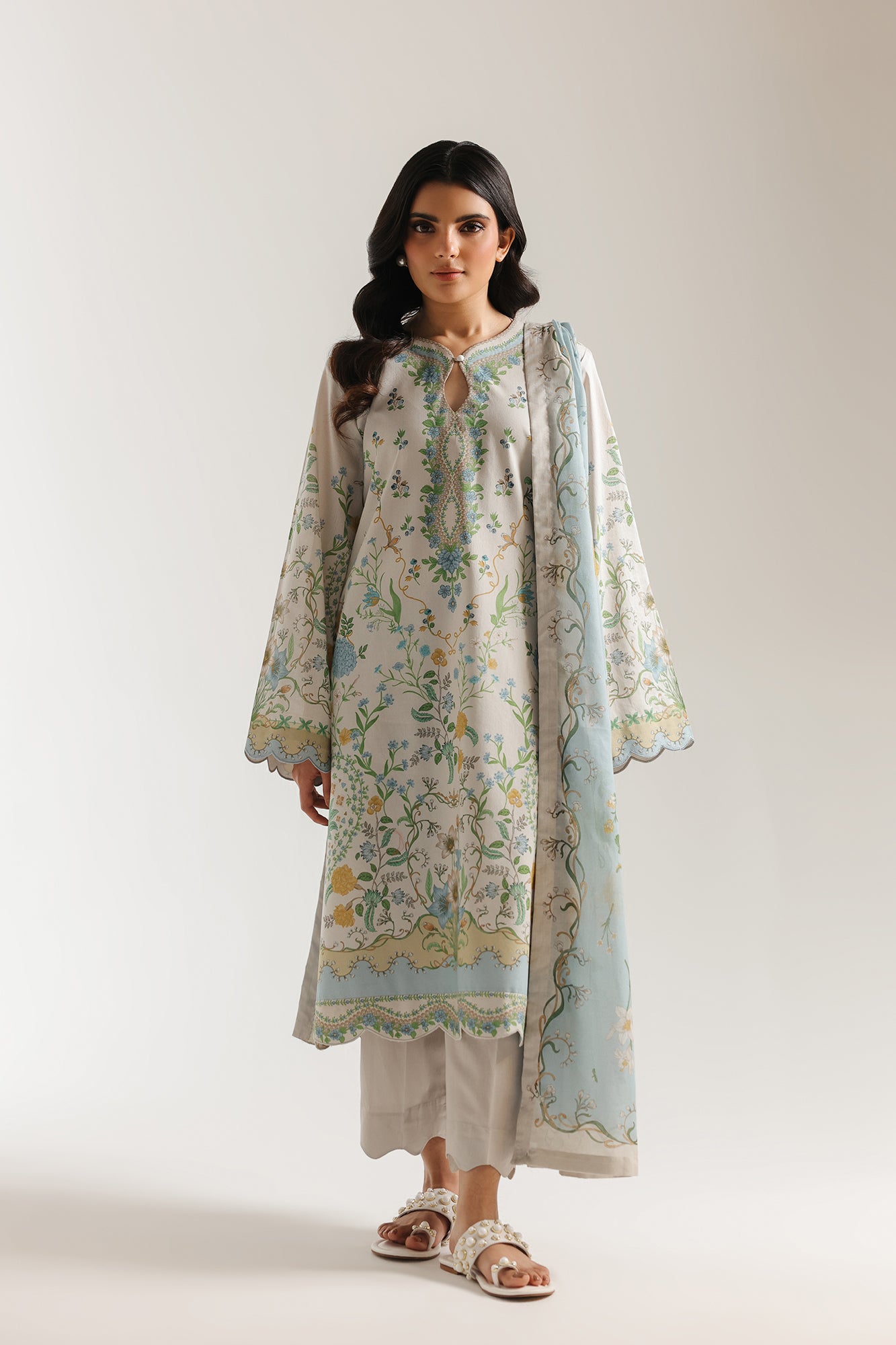 EMBROIDERED SUIT (E0875/202/006)