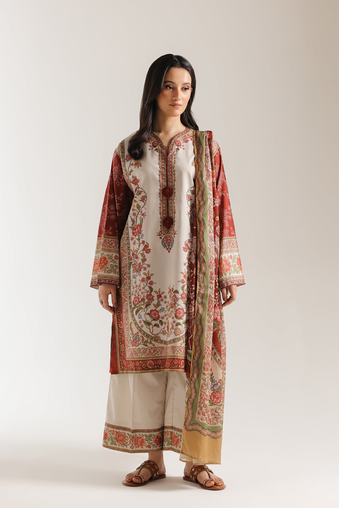 EMBROIDERED SUIT (E0878/202/006)