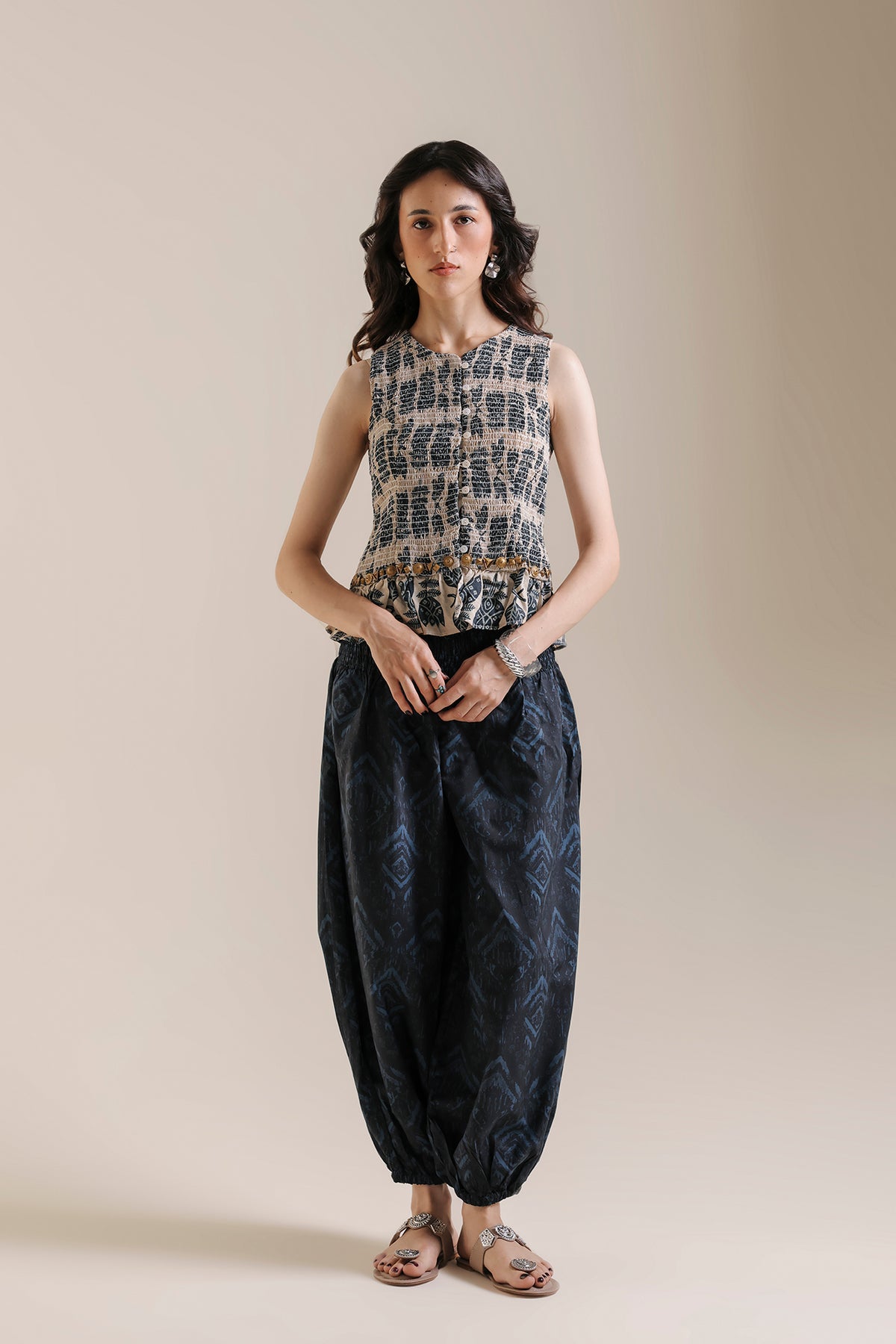 PRINTED SUIT (E0881/119/002)