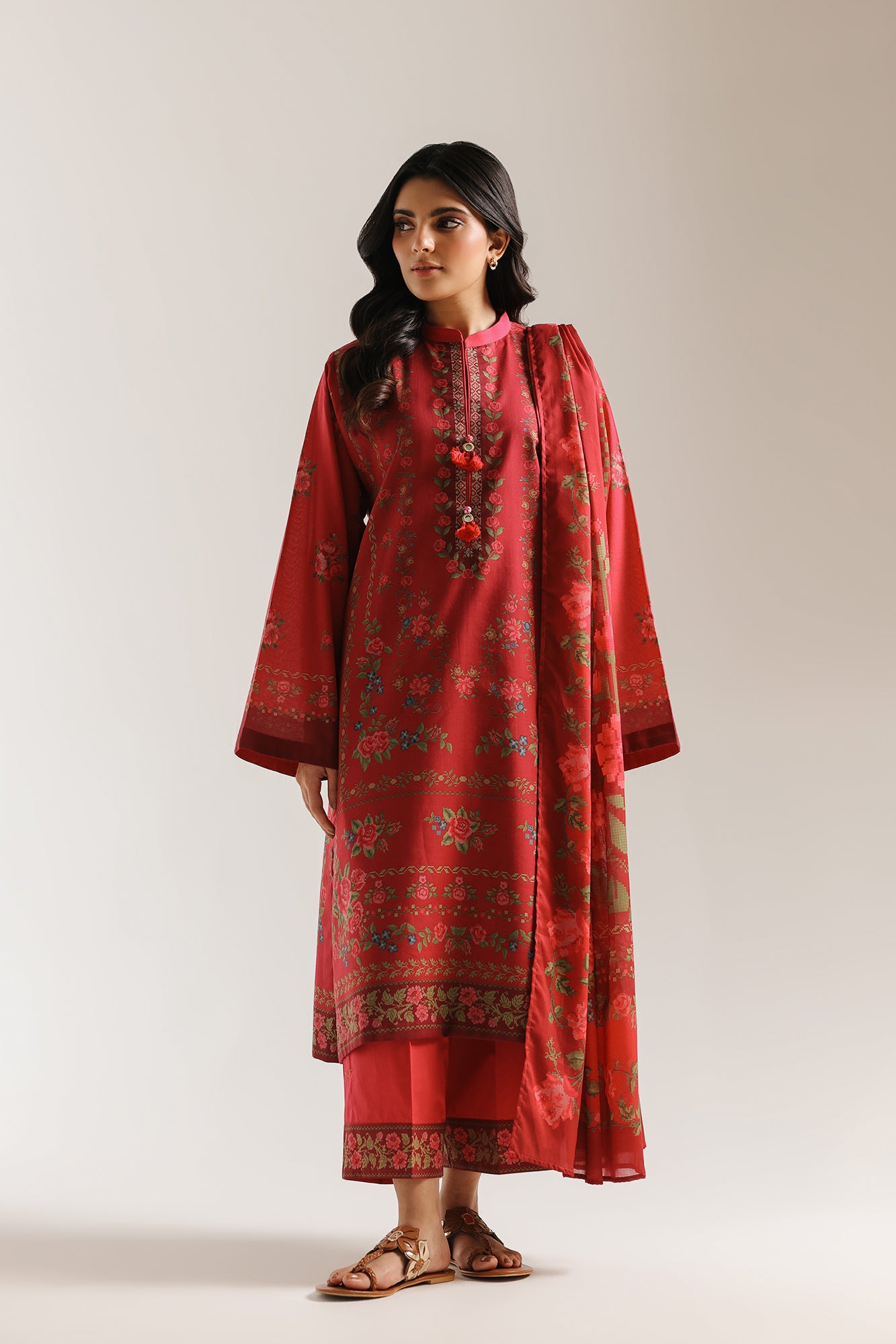 PRINTED SUIT (E0886/202/404)