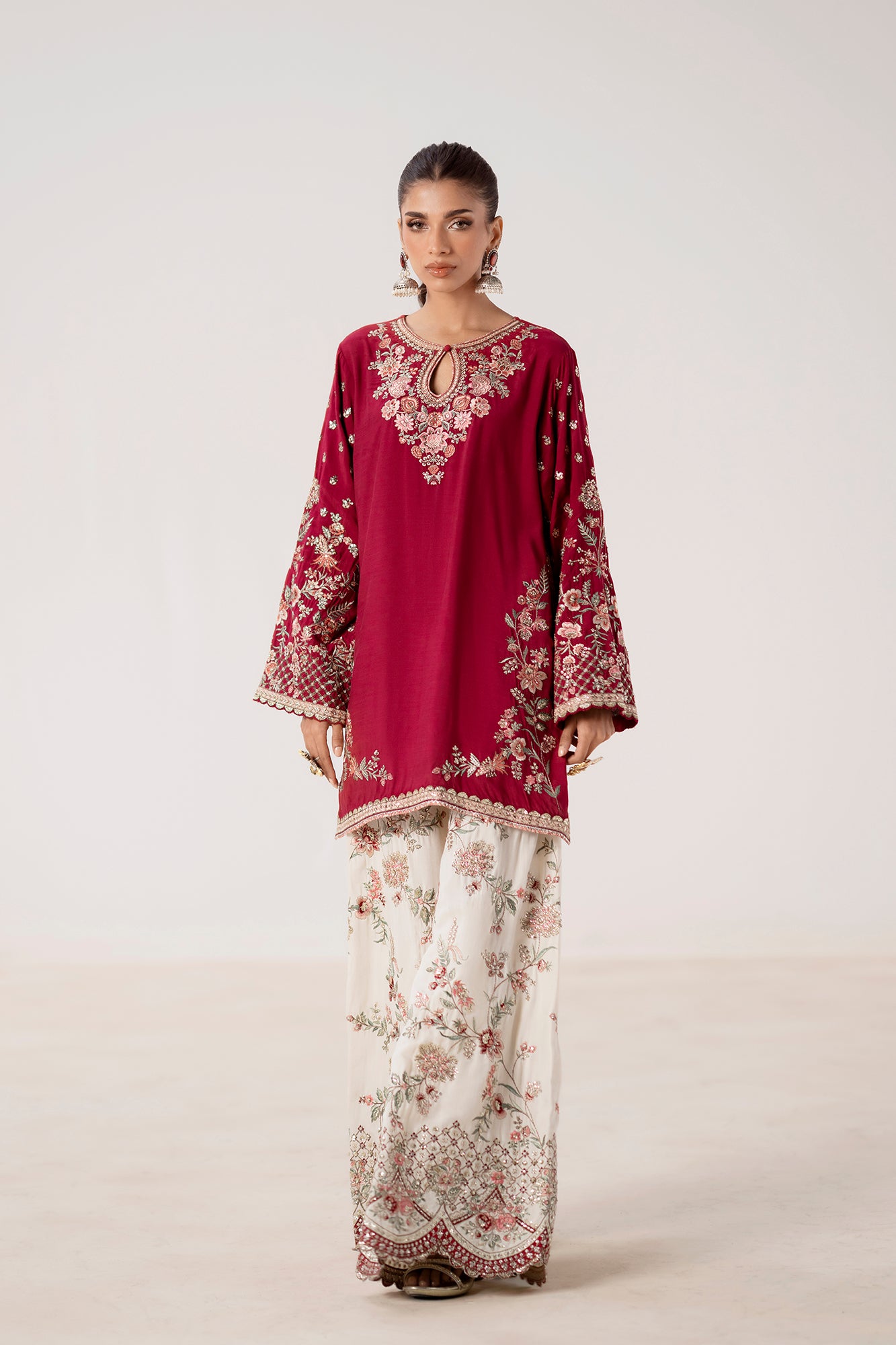 EMBROIDERED SUIT (E0907/104/305)