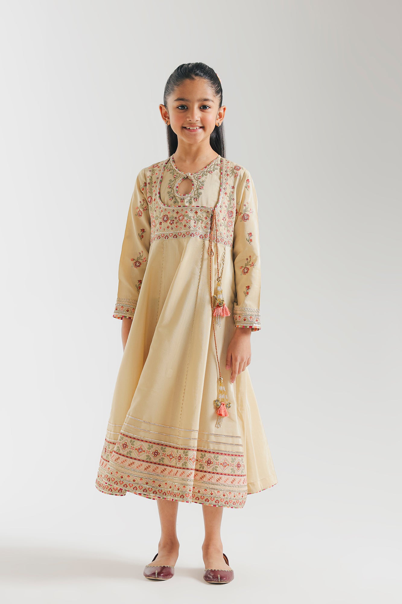 EMBROIDERED DRESS (E0908/404/226 E0908/304/226)