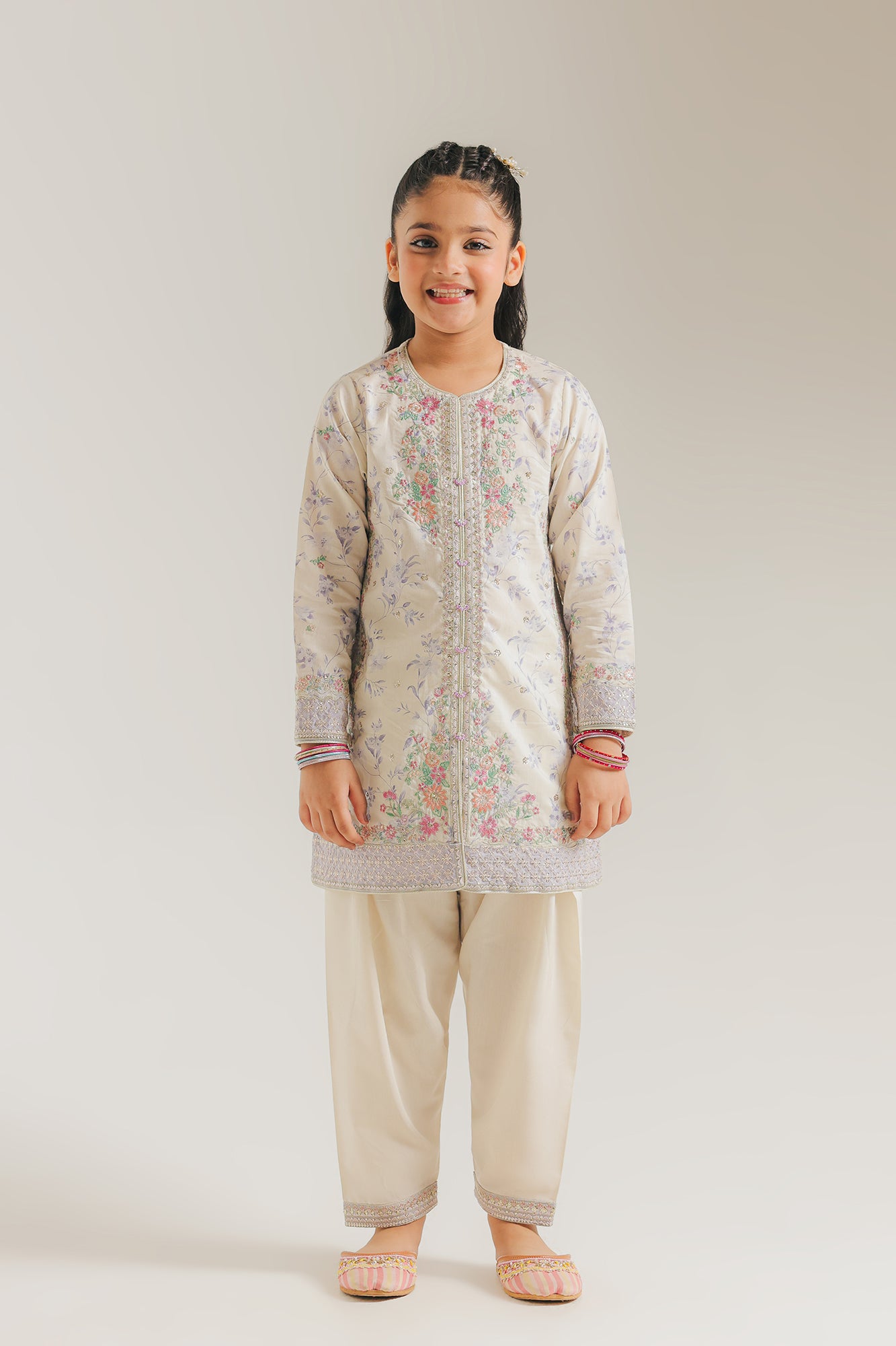 EMBROIDERED SUIT (E0917/404/002 E0917/304/002)