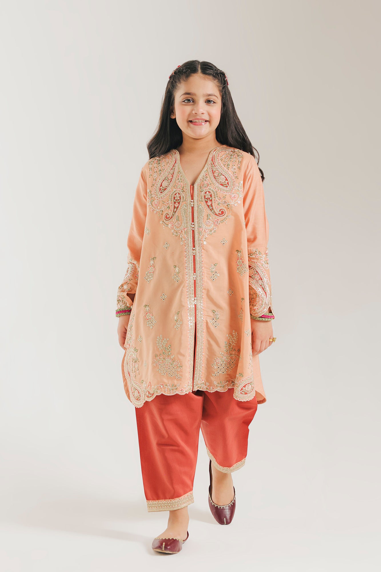 EMBROIDERED SUIT (E0918/404/215 E0918/304/215)