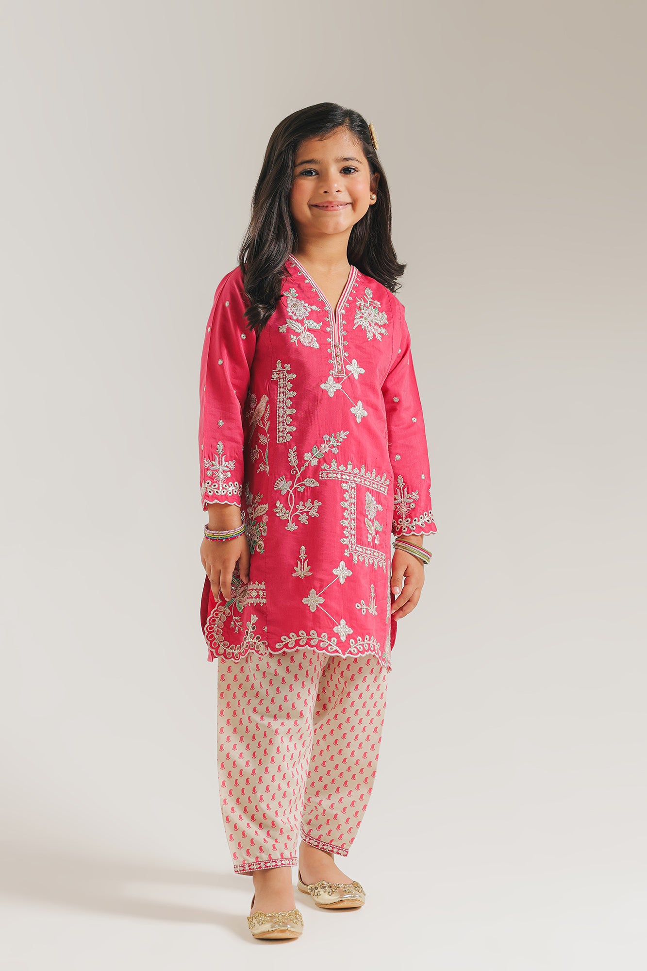 EMBROIDERED SUIT (E0921/404/409 E0921/304/409)