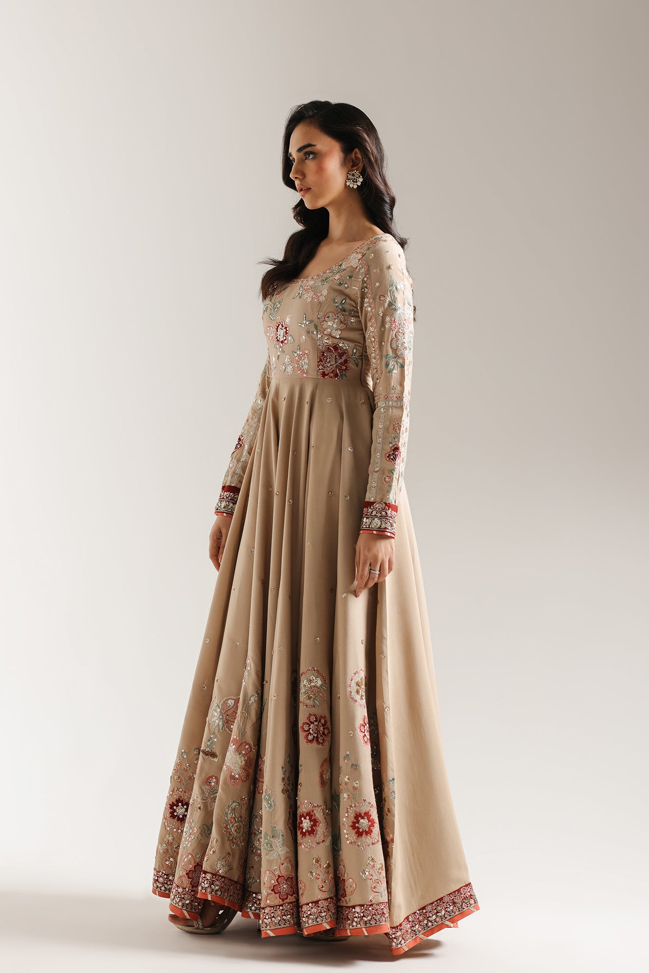 EMBROIDERED PISHWAS (E0930/104/113)