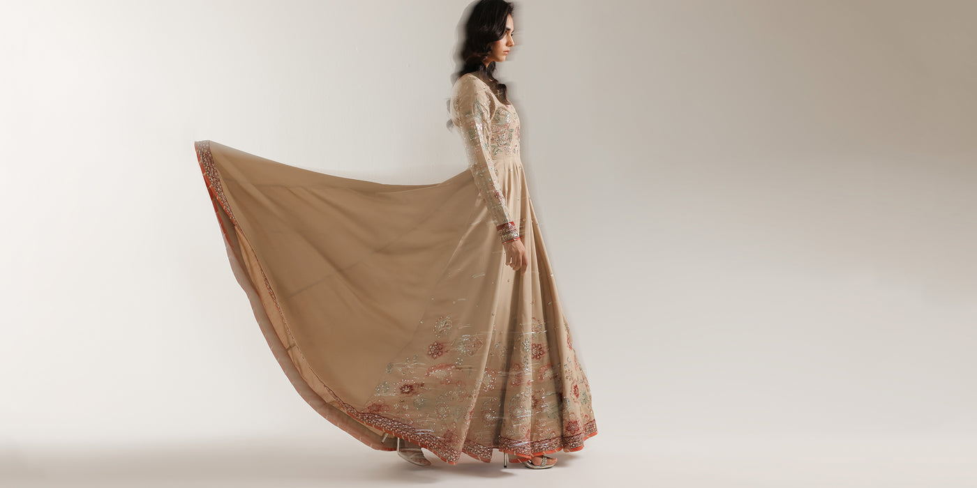 EMBROIDERED PISHWAS (E0930/104/113)