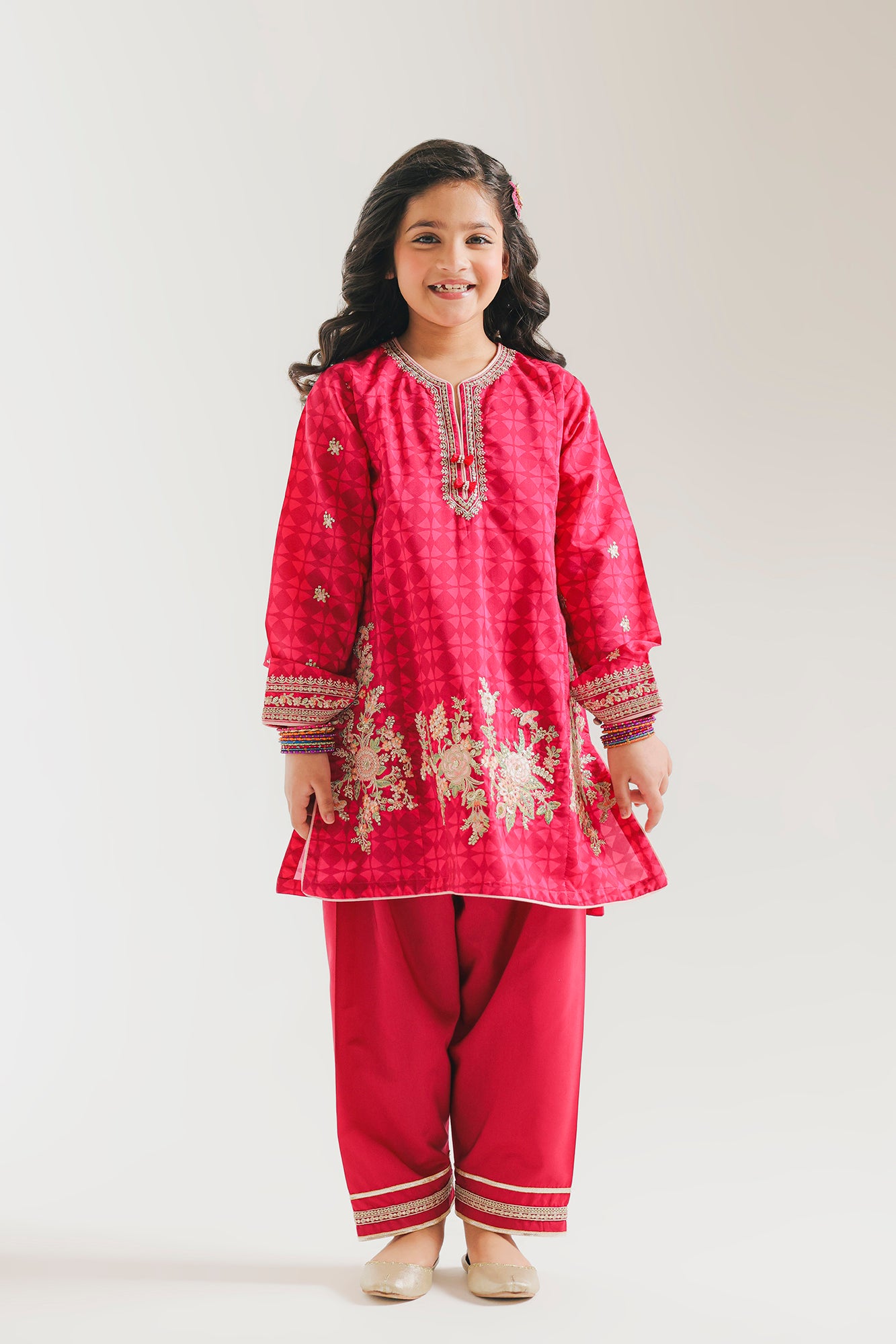 EMBROIDERED SUIT (E0938/404/406 E0938/304/406)