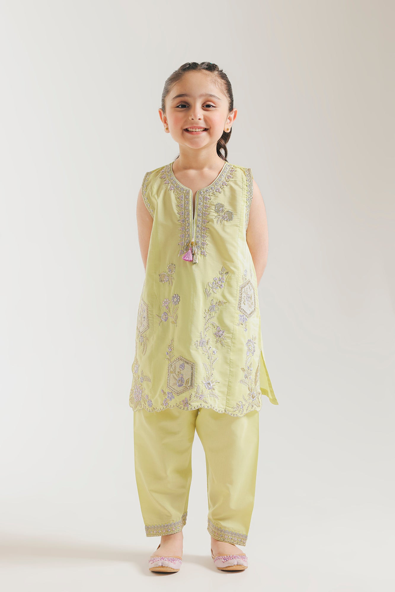 EMBROIDERED SUIT (E0946/404/123 E0946/304/123)