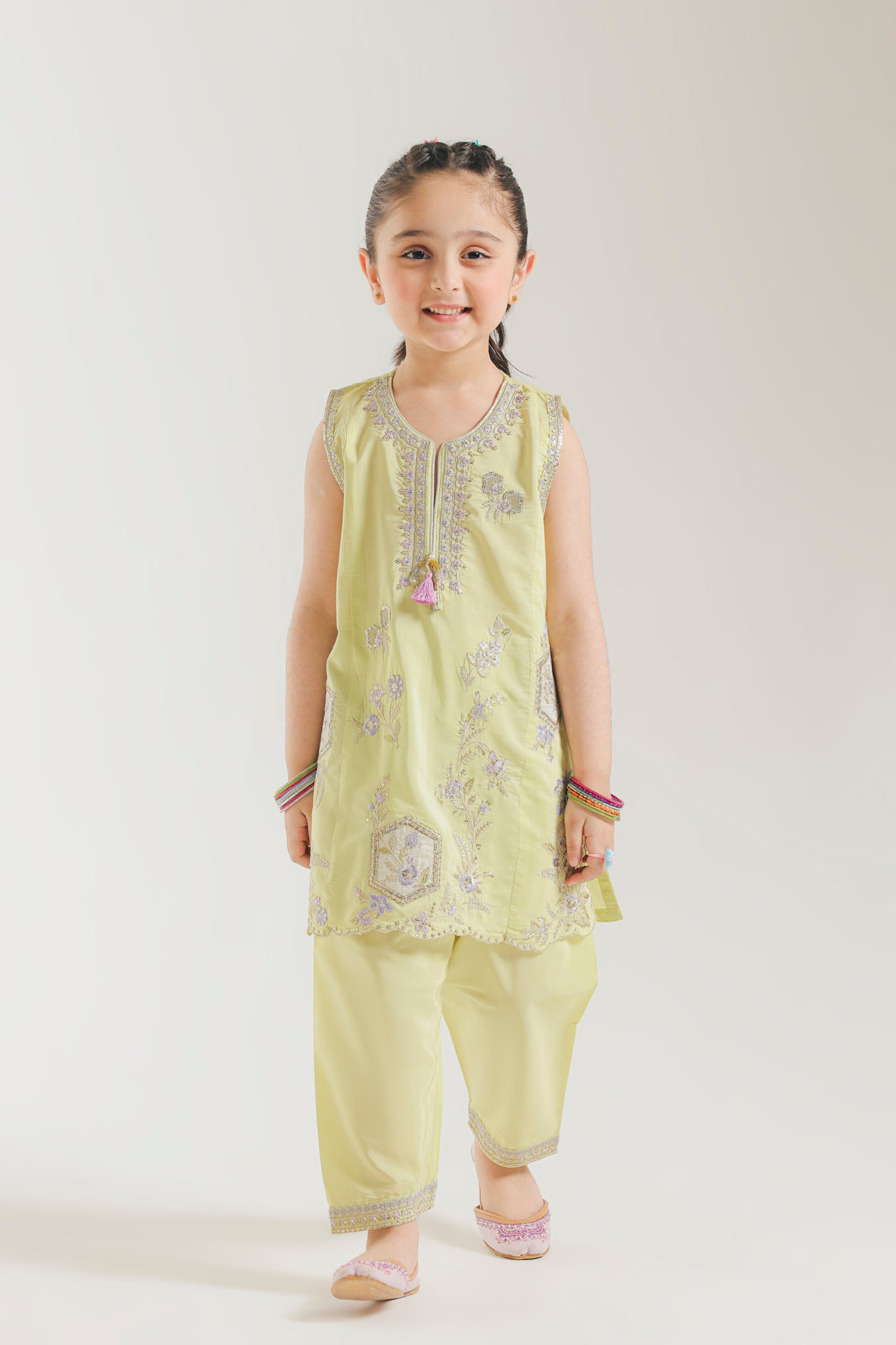 EMBROIDERED SUIT (E0946/404/123 E0946/304/123)