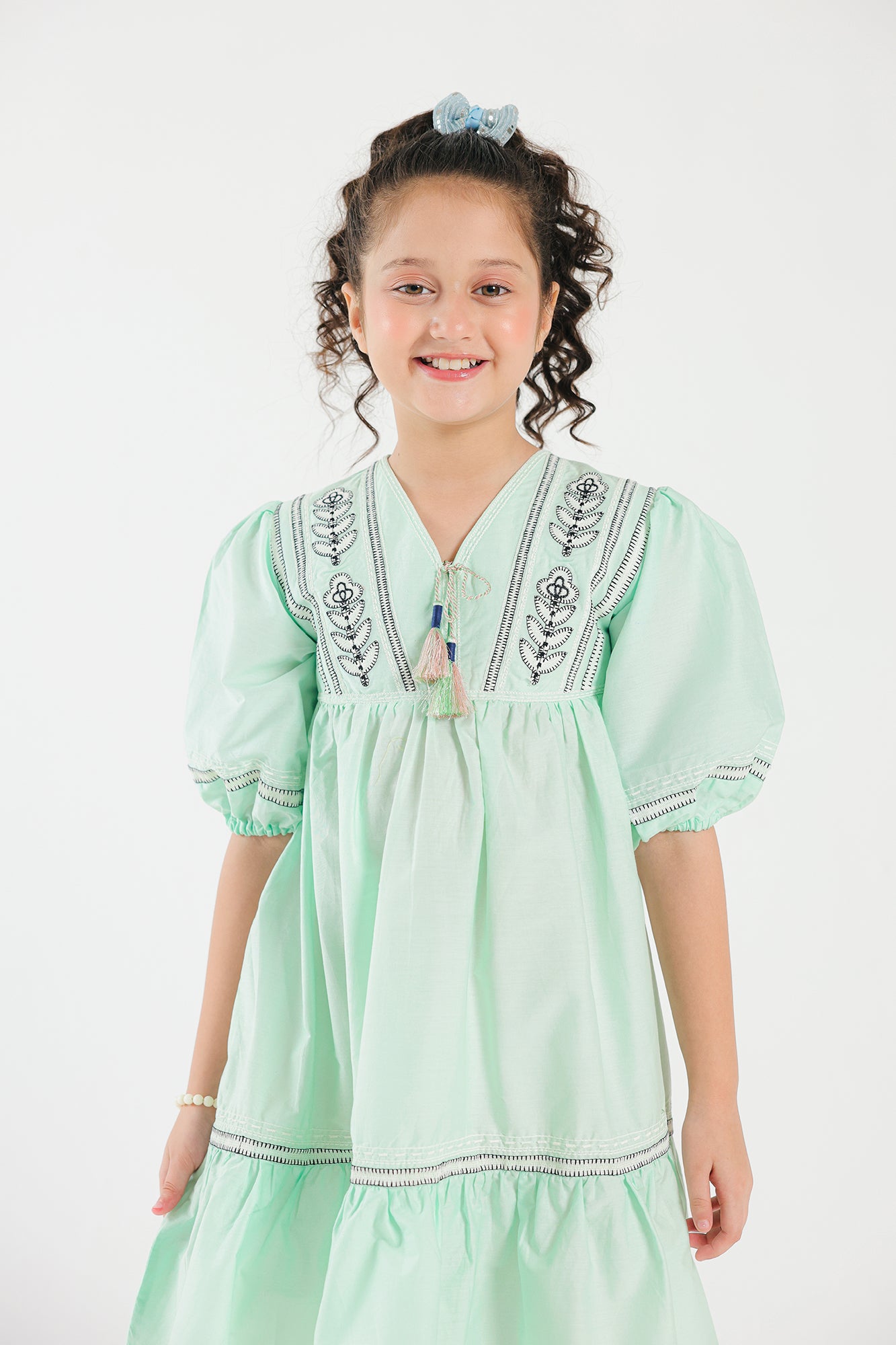 EMBROIDERED DRESS (E0955/401/716)