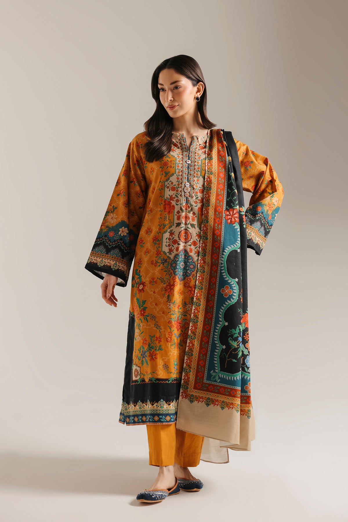 PRINTED SUIT (E0956-202-220)