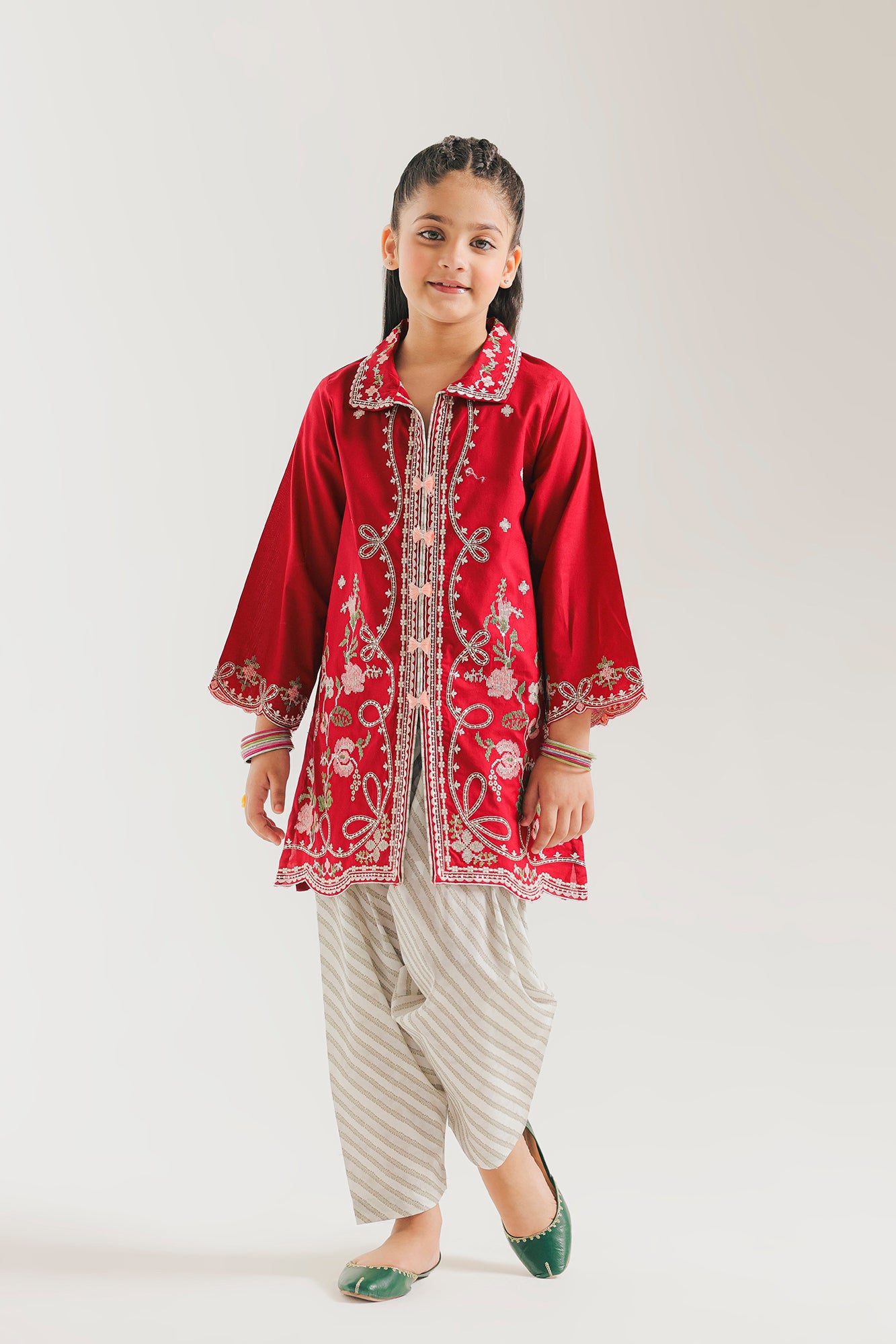 EMBROIDERED SUIT (E1001/404/305 E1001/304/305)