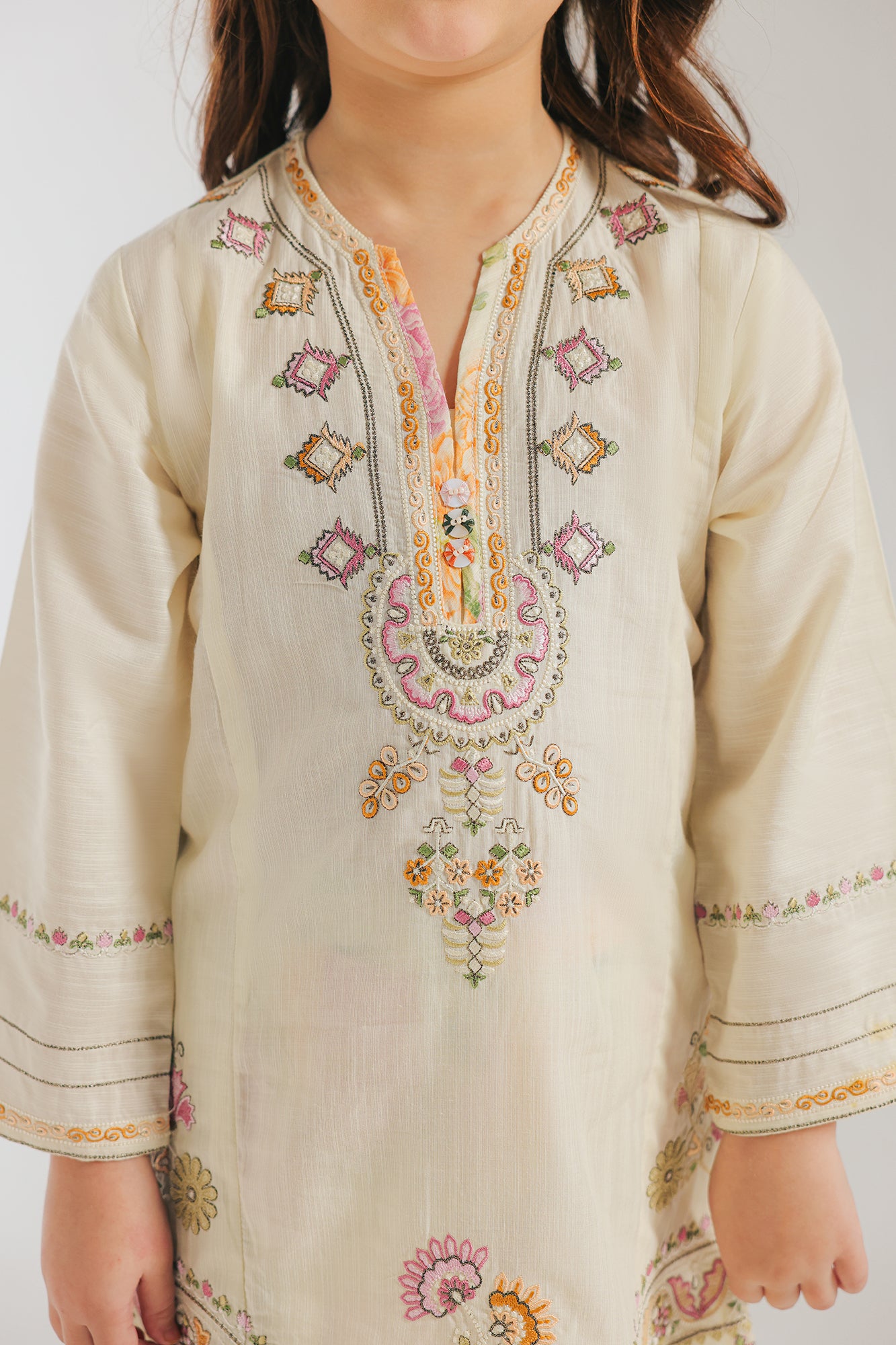 EMBROIDERED SUIT (E1005/402/002 E1005/302/002)