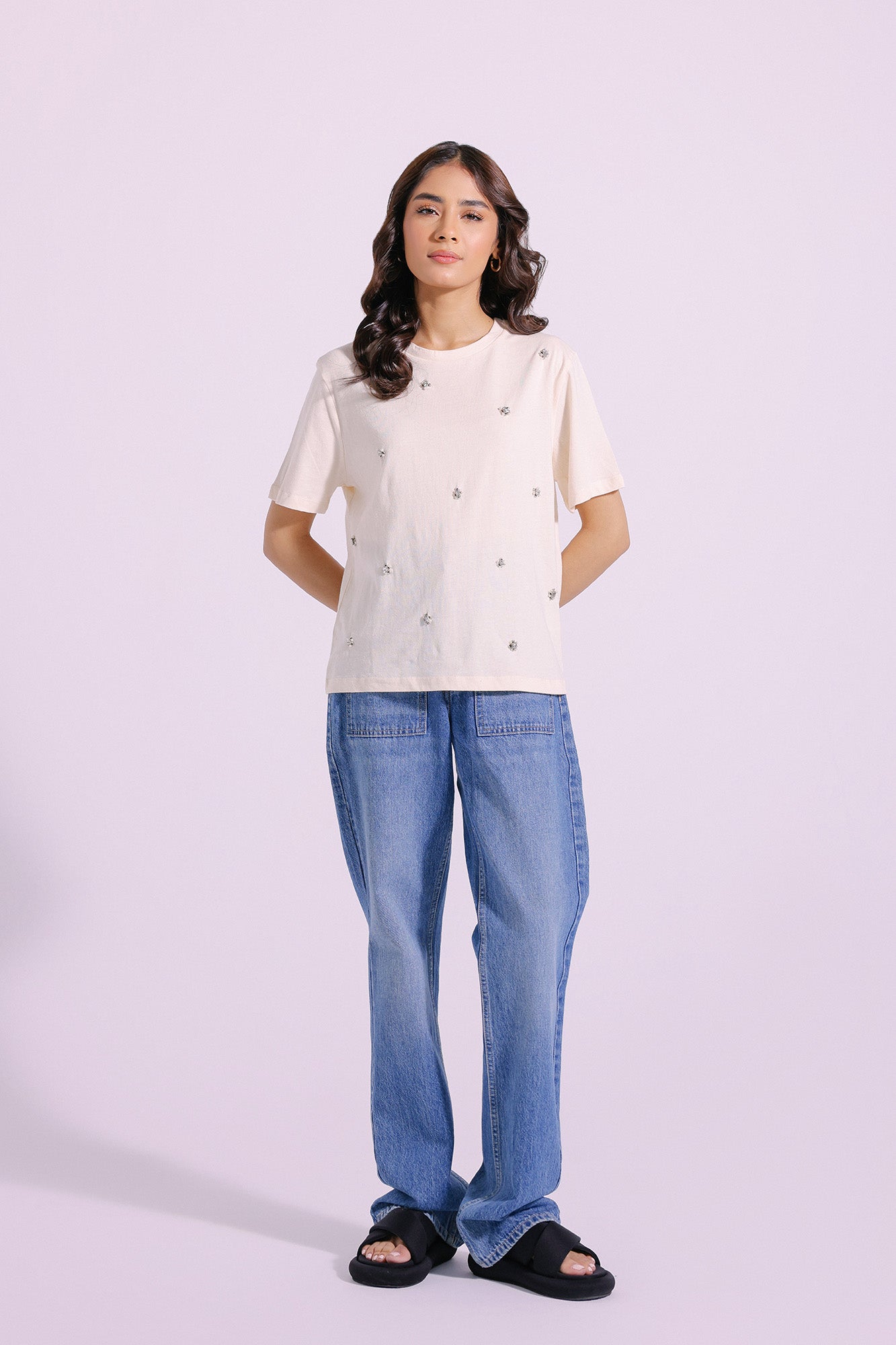 EMBELLISHED T-SHIRT (E1016/108/110)