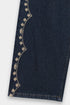 EMBROIDERED JEANS (E1027/101/622)