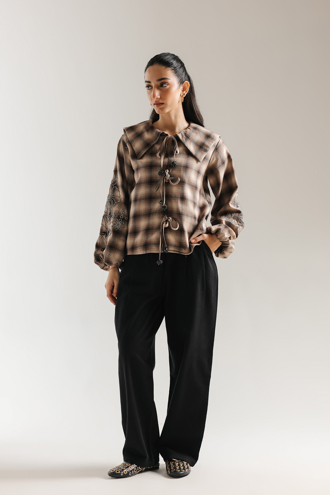 EMBROIDERED SHIRT (E1036/101/113)