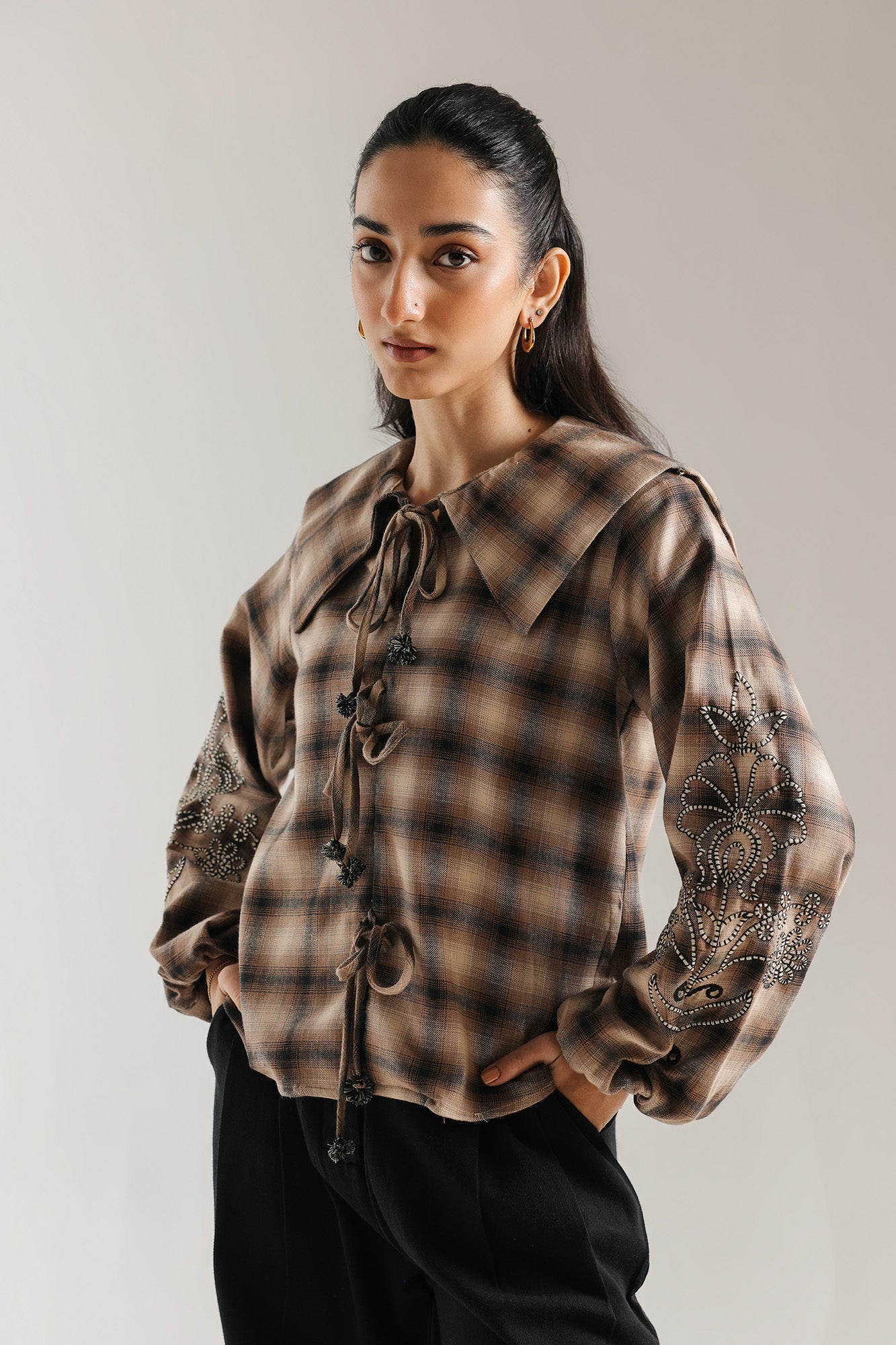 EMBROIDERED SHIRT (E1036/101/113)