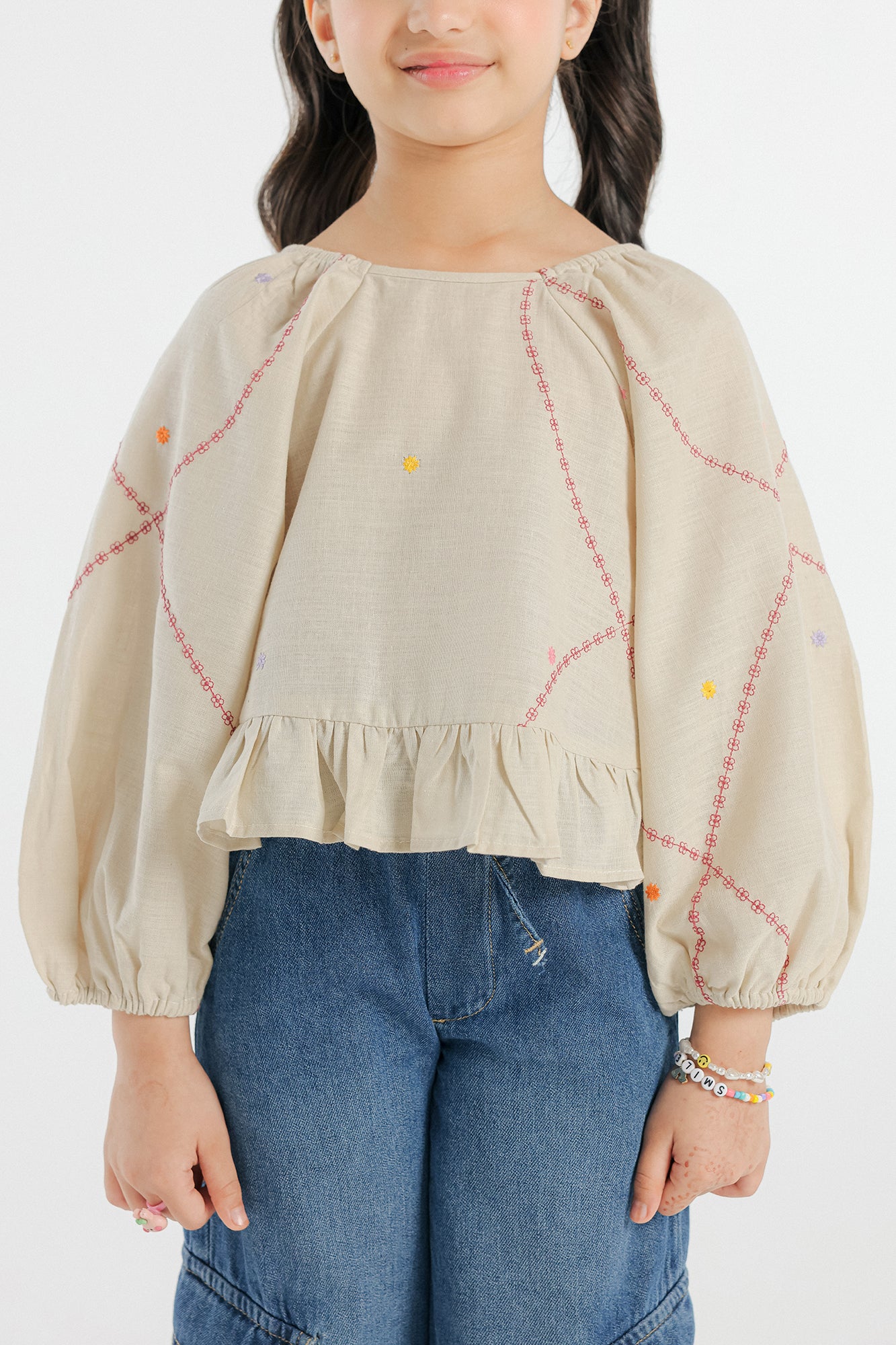 EMBROIDERED TOP (E1044/401/112)