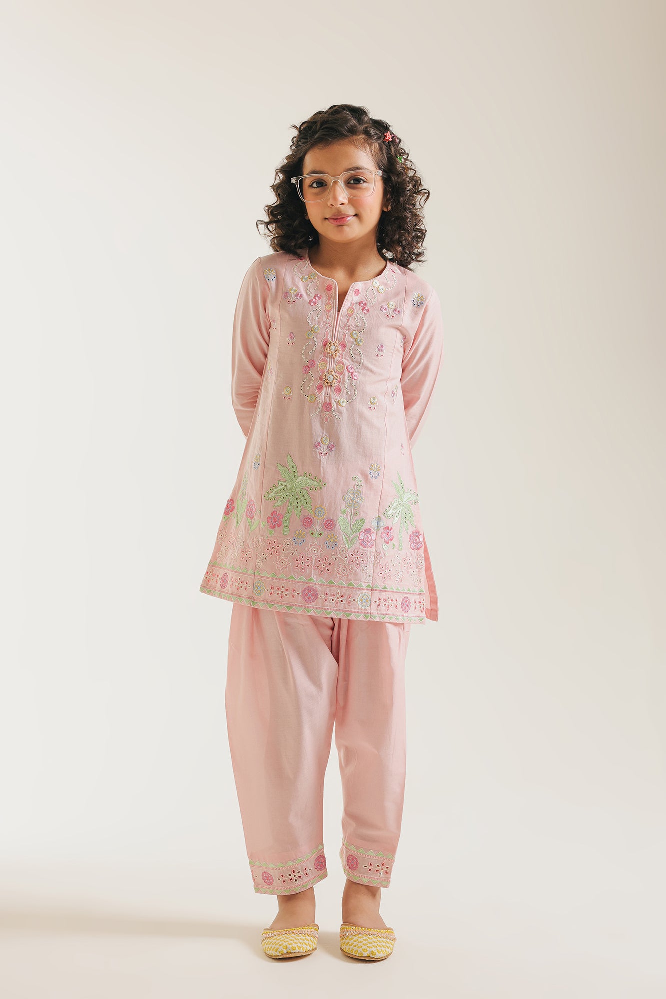 EMBROIDERED SUIT (E1044/402/315 E1044/302/315)