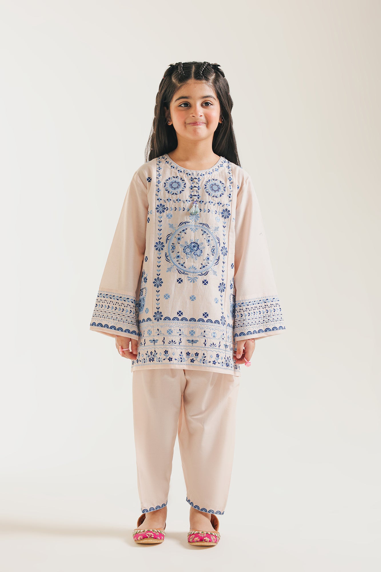 EMBROIDERED SUIT (E1053/402/329 E1053/302/329)