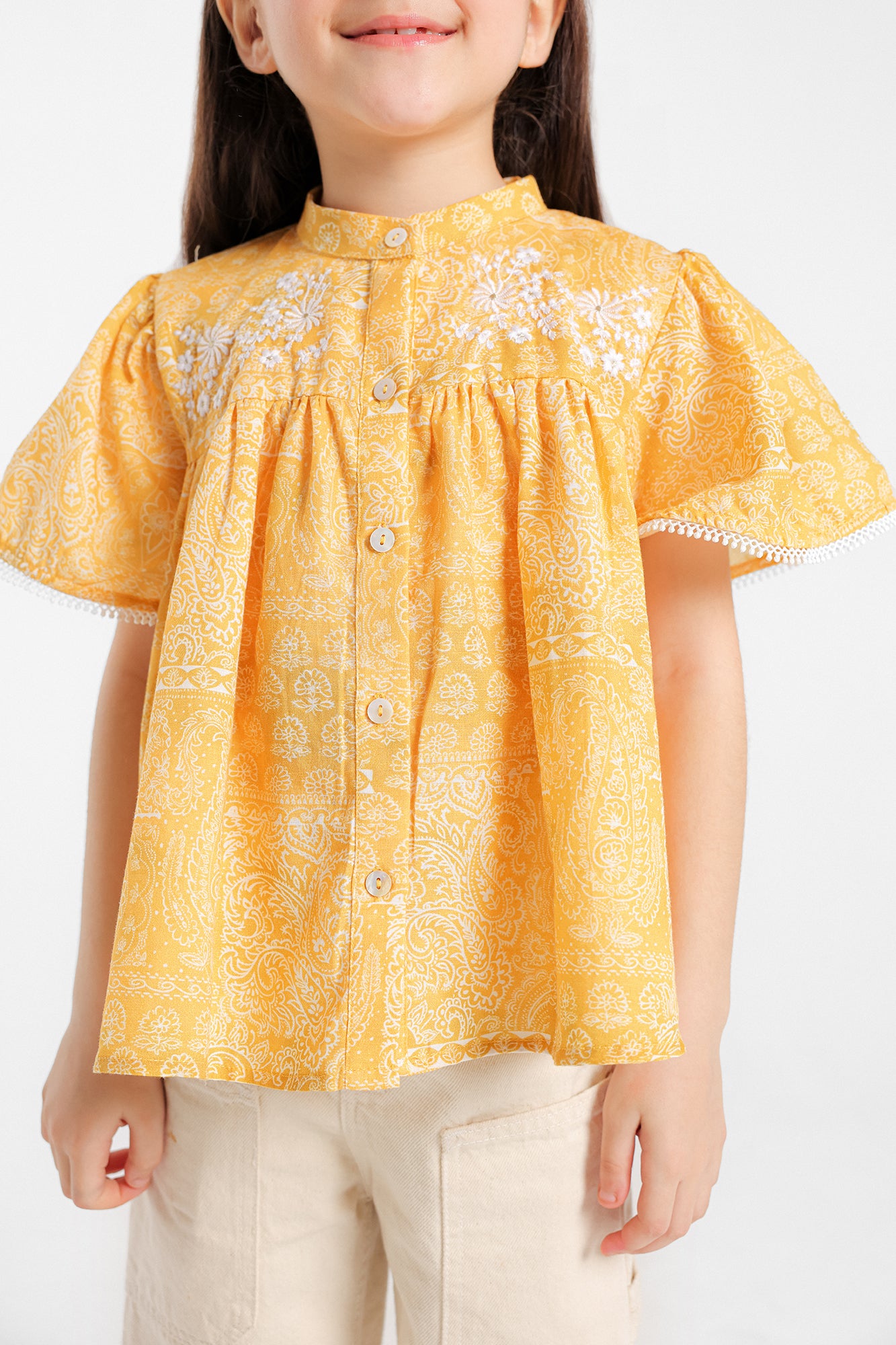 EMBROIDERED TOP (E1056/401/101)
