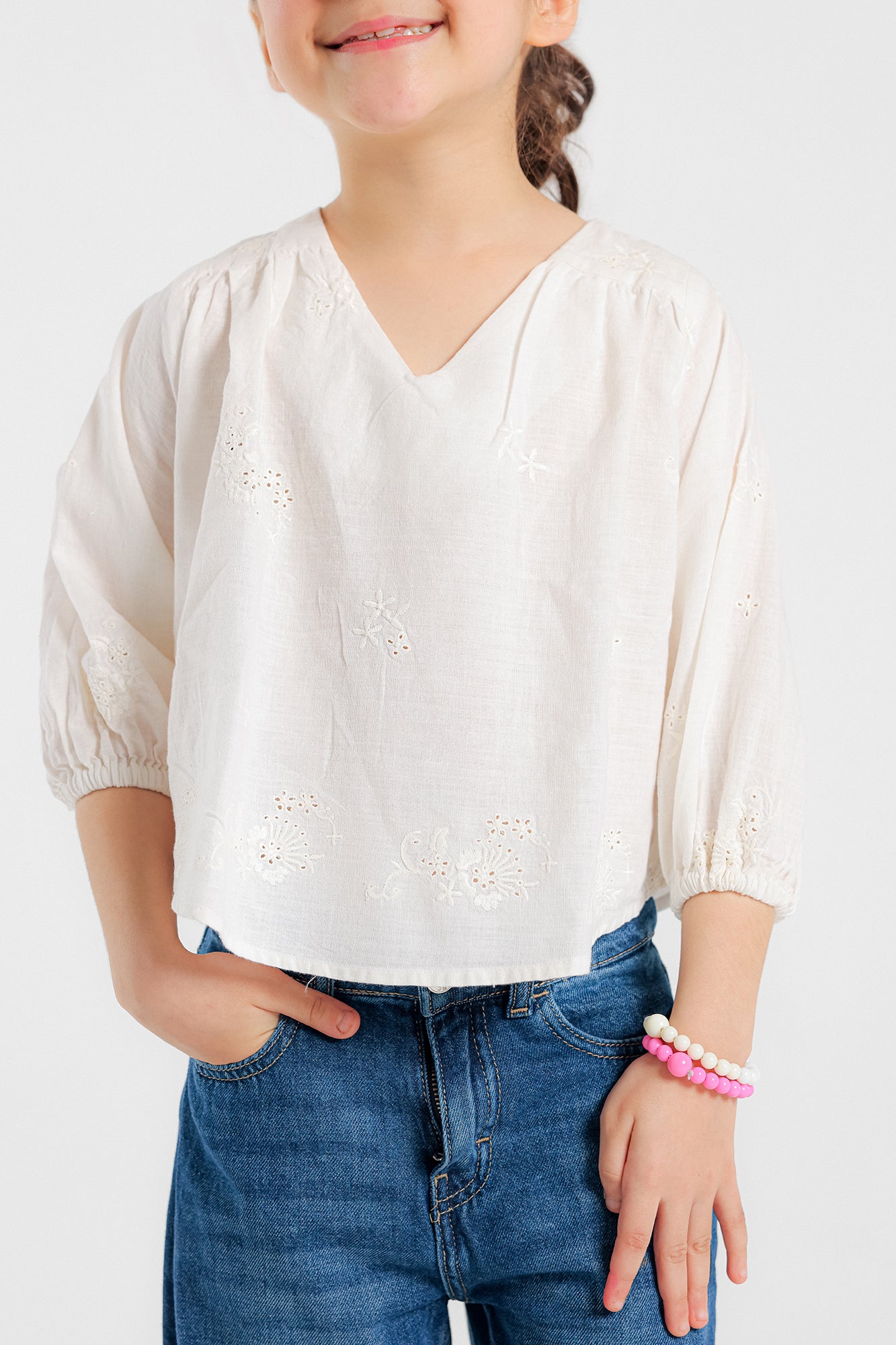 EMBROIDERED TOP (E1060/401/002)