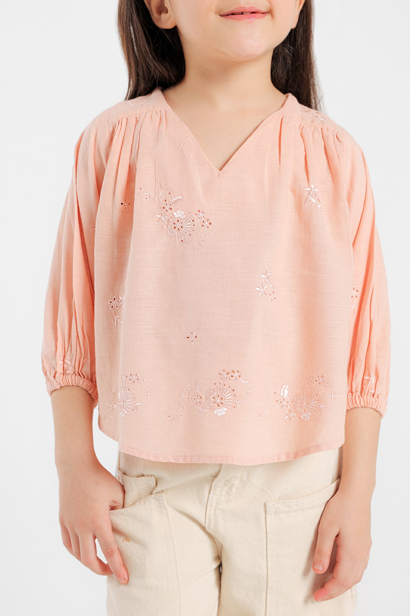 EMBROIDERED TOP (E1060/401/215)