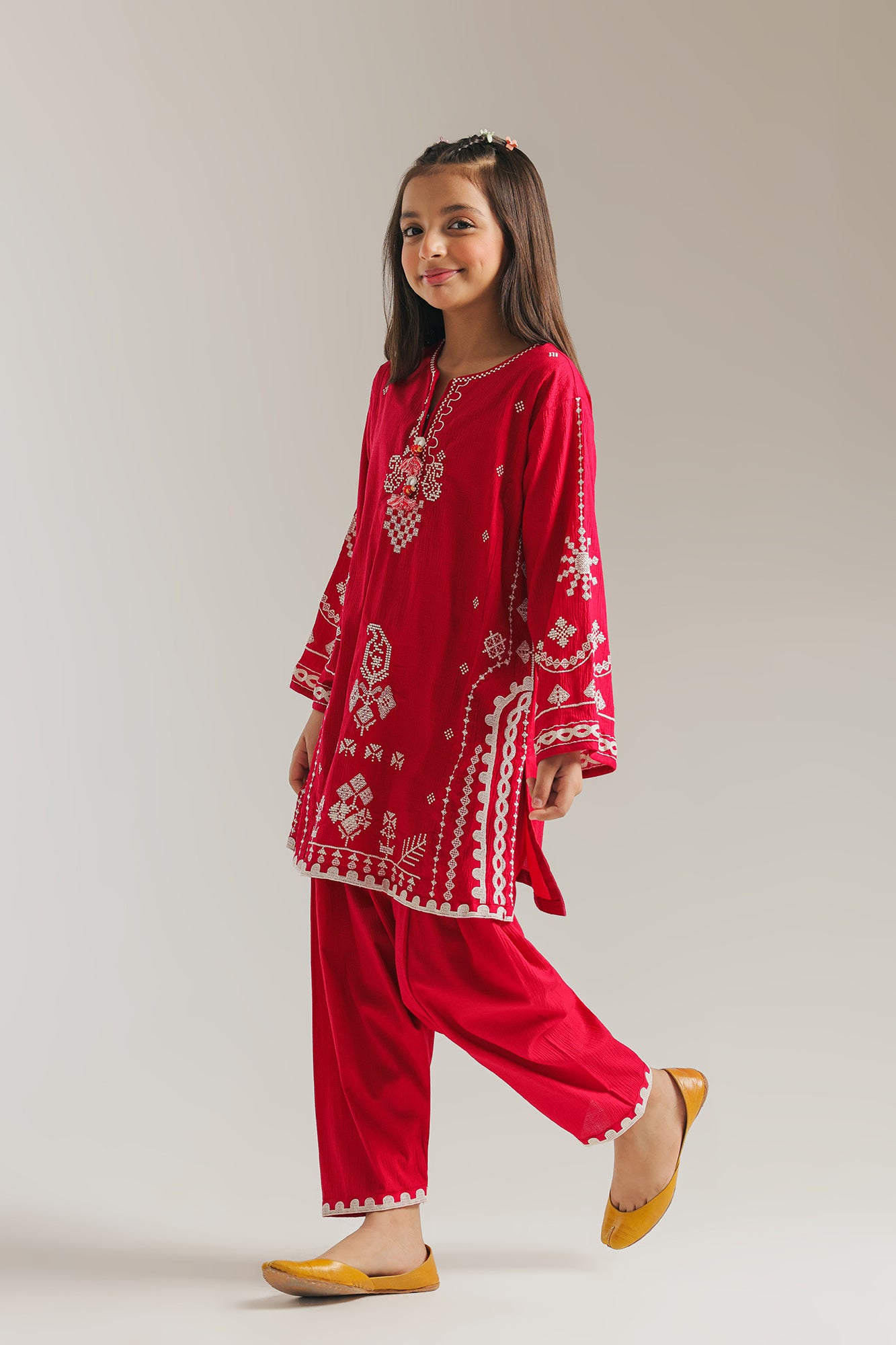 EMBROIDERED SUIT (E1070/402/308 E1070/302/308)