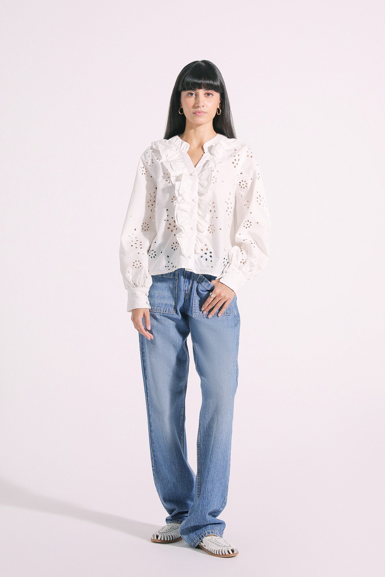 EMBROIDERED SHIRT (E1071/108/002)