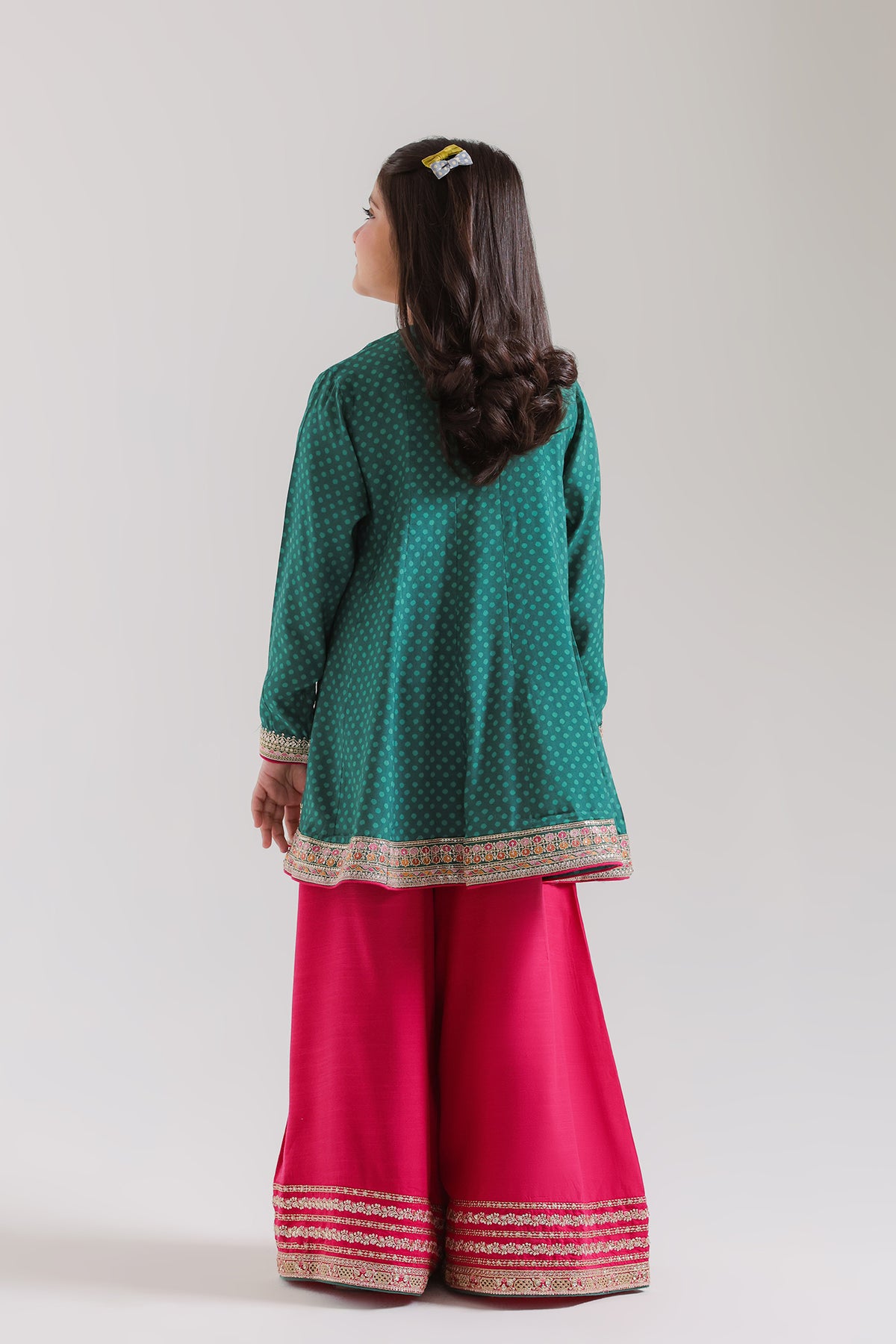 EMBROIDERED SUIT (E1077-404-712 E1077-304-712)