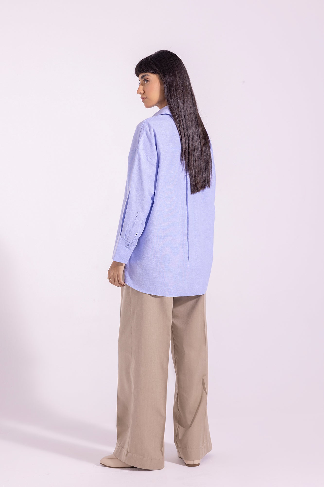 SOLID BUTTON DOWN SHIRT (E1091/108/616)