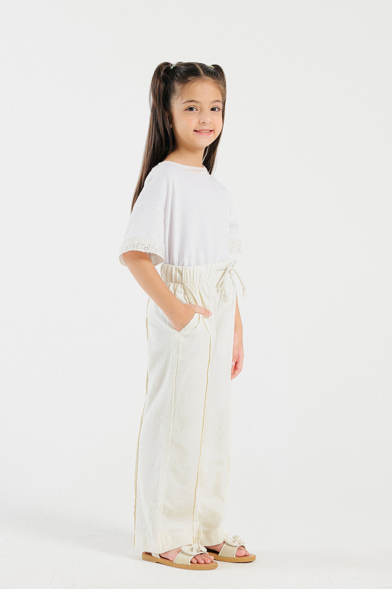 SOLID PLEATED TROUSER (E1103/401/001)