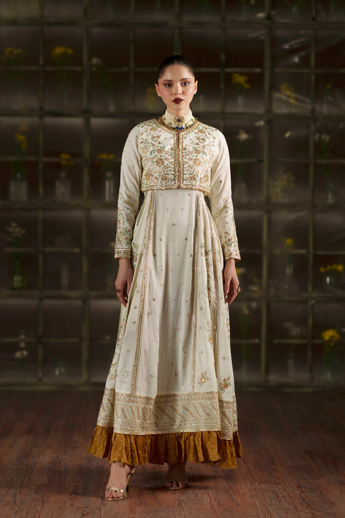 EMBROIDERED DRESS (E1121/104/005)