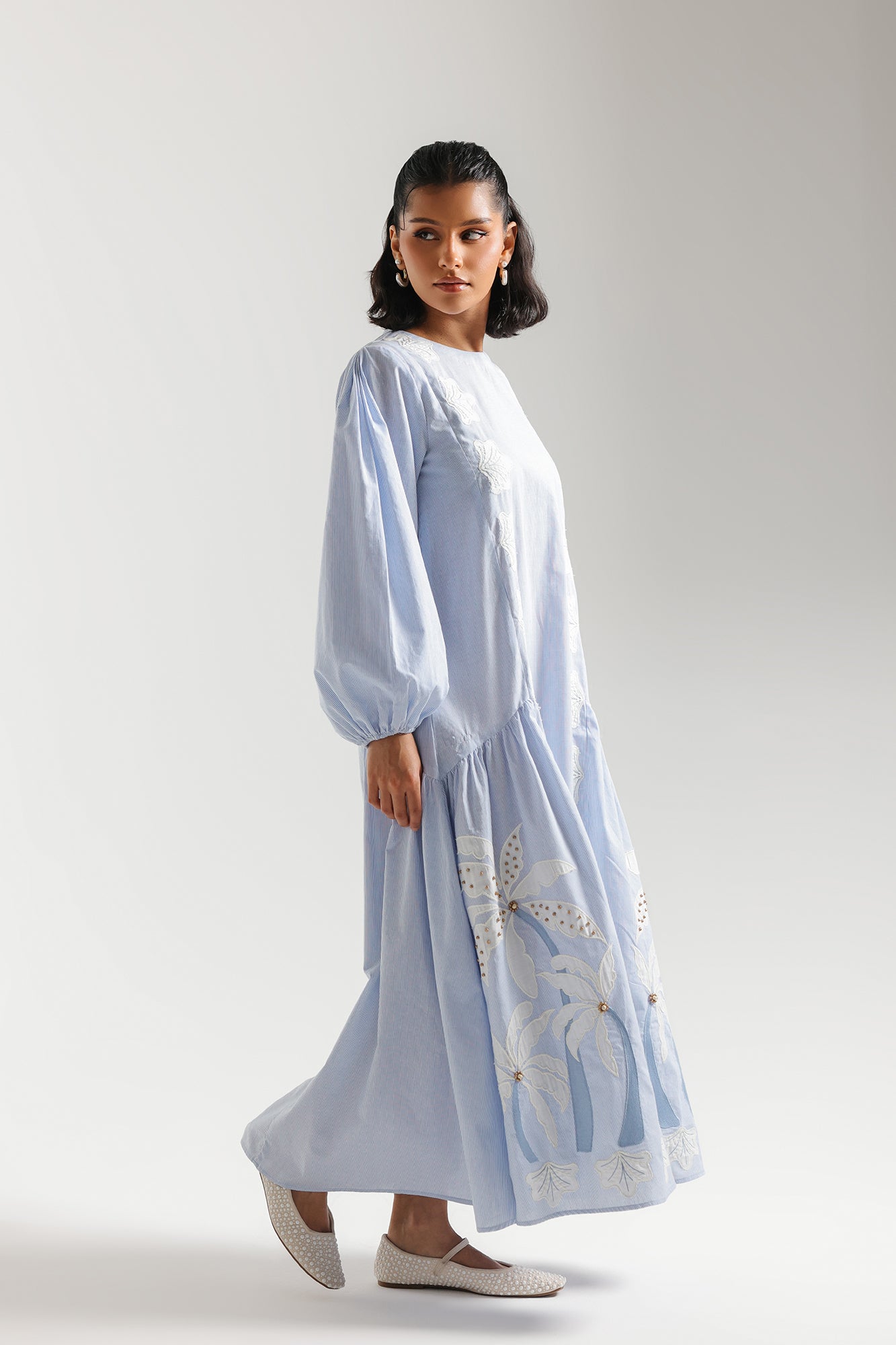 EMBROIDERED DRESS (E1125/101/003)