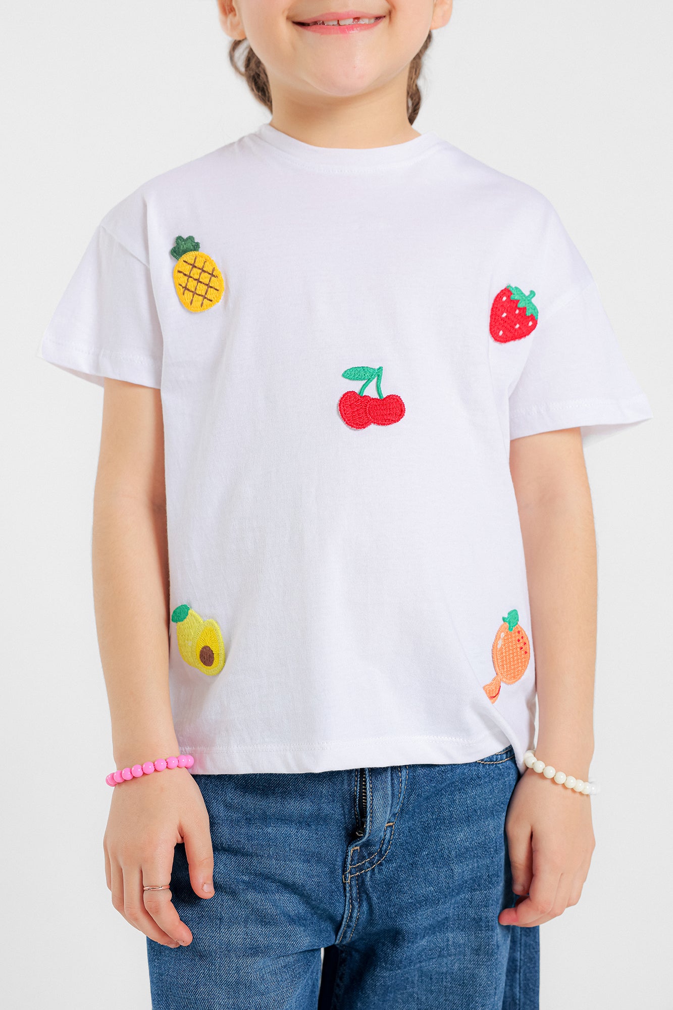 EMBROIDERED T-SHIRT (E1126/401/001)