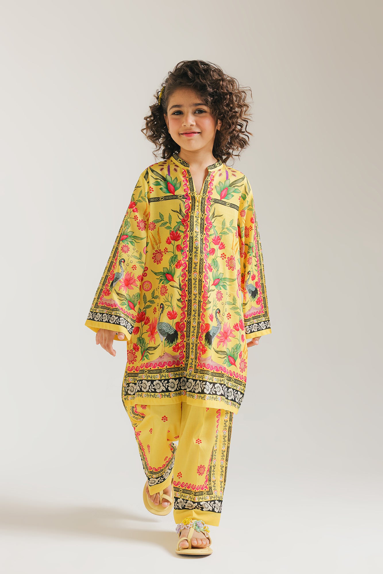 EMBROIDERED SUIT (E1148/402/101 E1148/302/101)