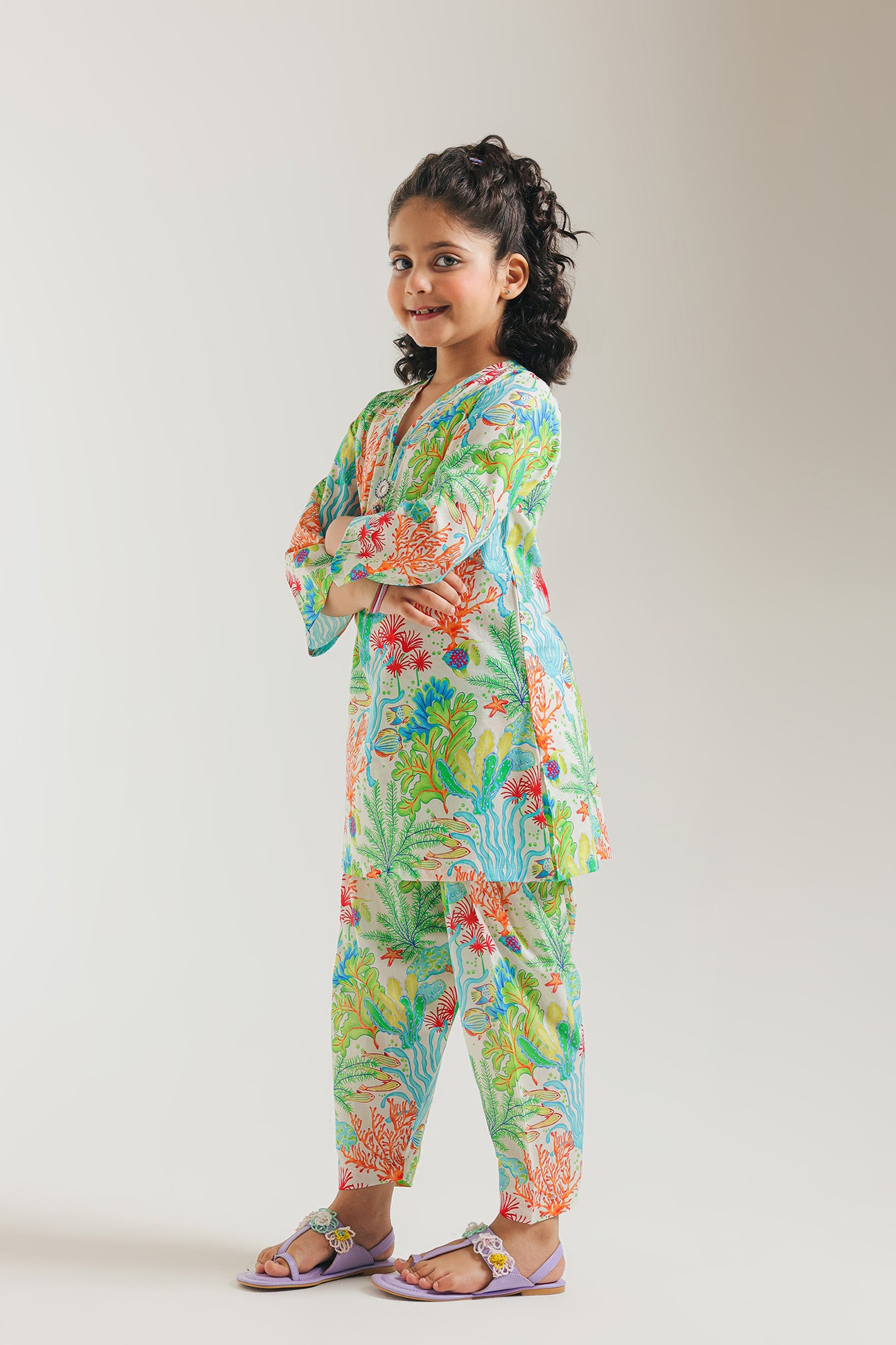 PRINTED SUIT (E1156/402/002 E1156/302/002)